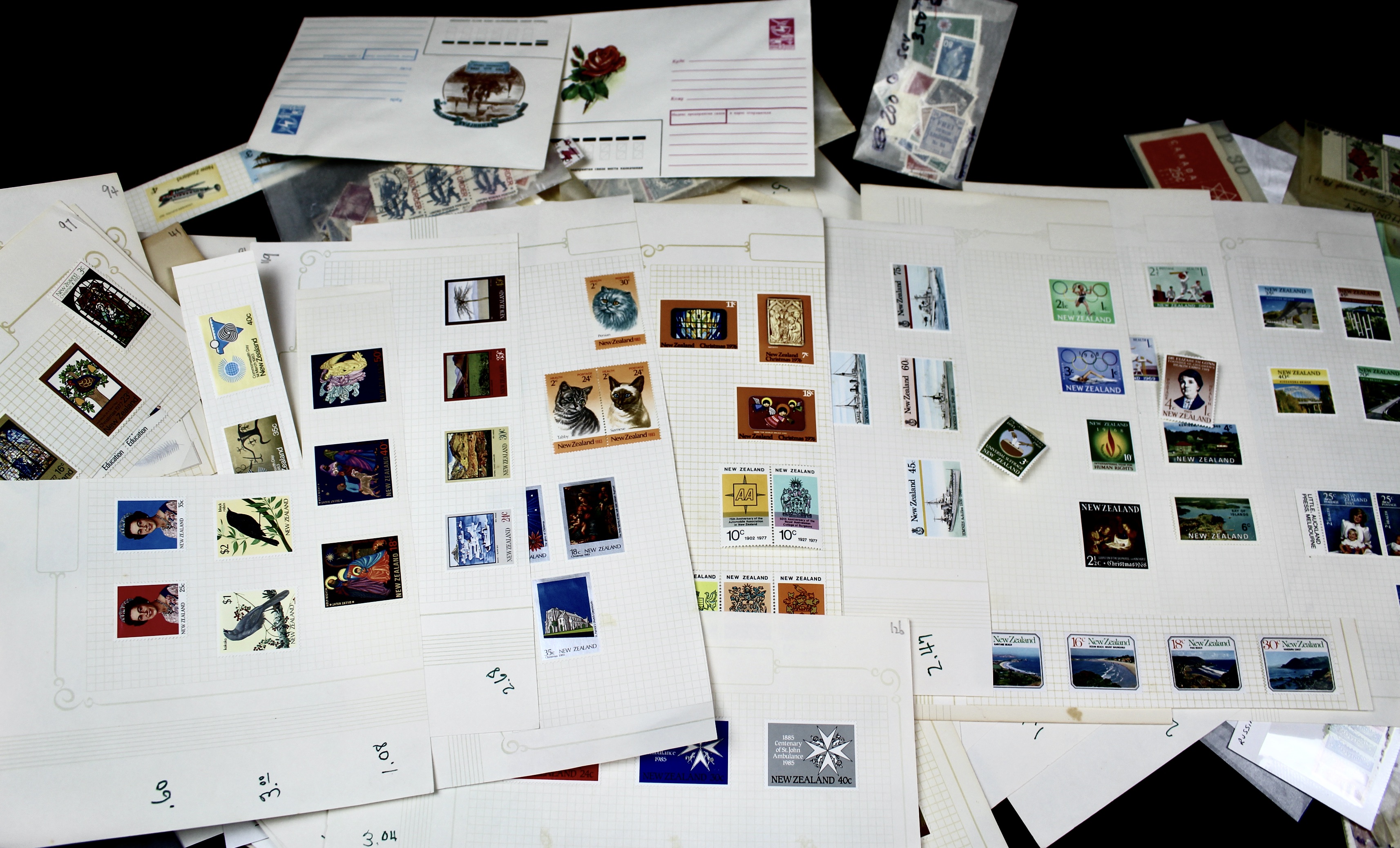Fourteen Pounds of U.S. and Foreign Postage Stamps