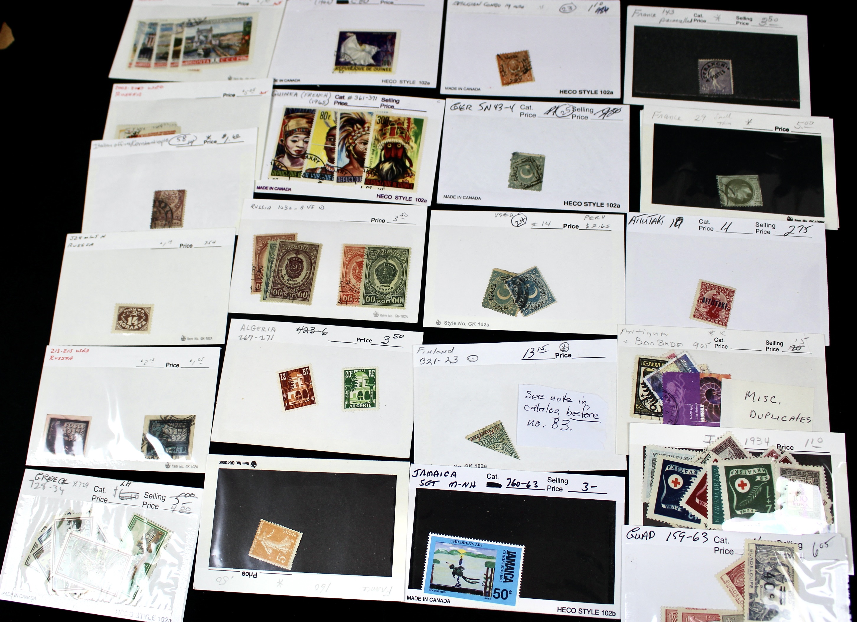 Fourteen Pounds of U.S. and Foreign Postage Stamps