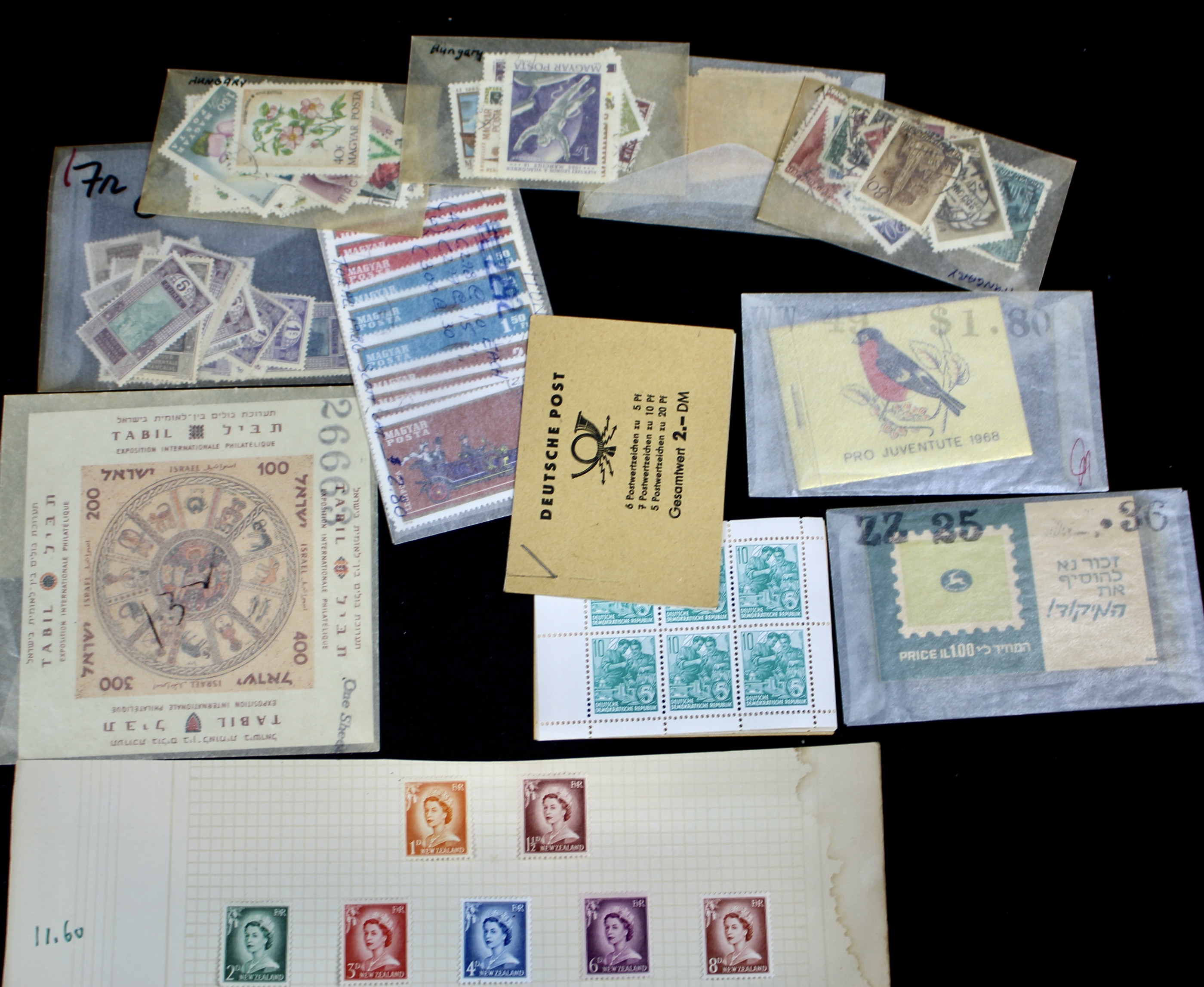 Fourteen Pounds of U.S. and Foreign Postage Stamps