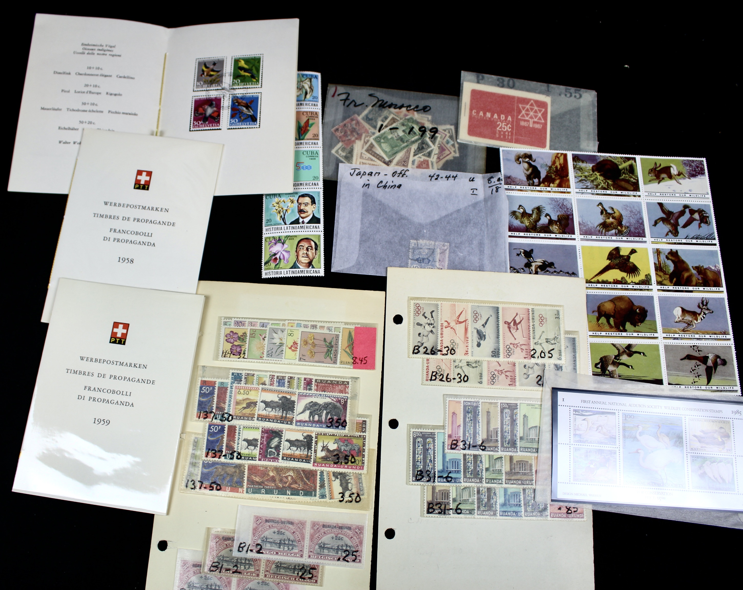 Fourteen Pounds of U.S. and Foreign Postage Stamps