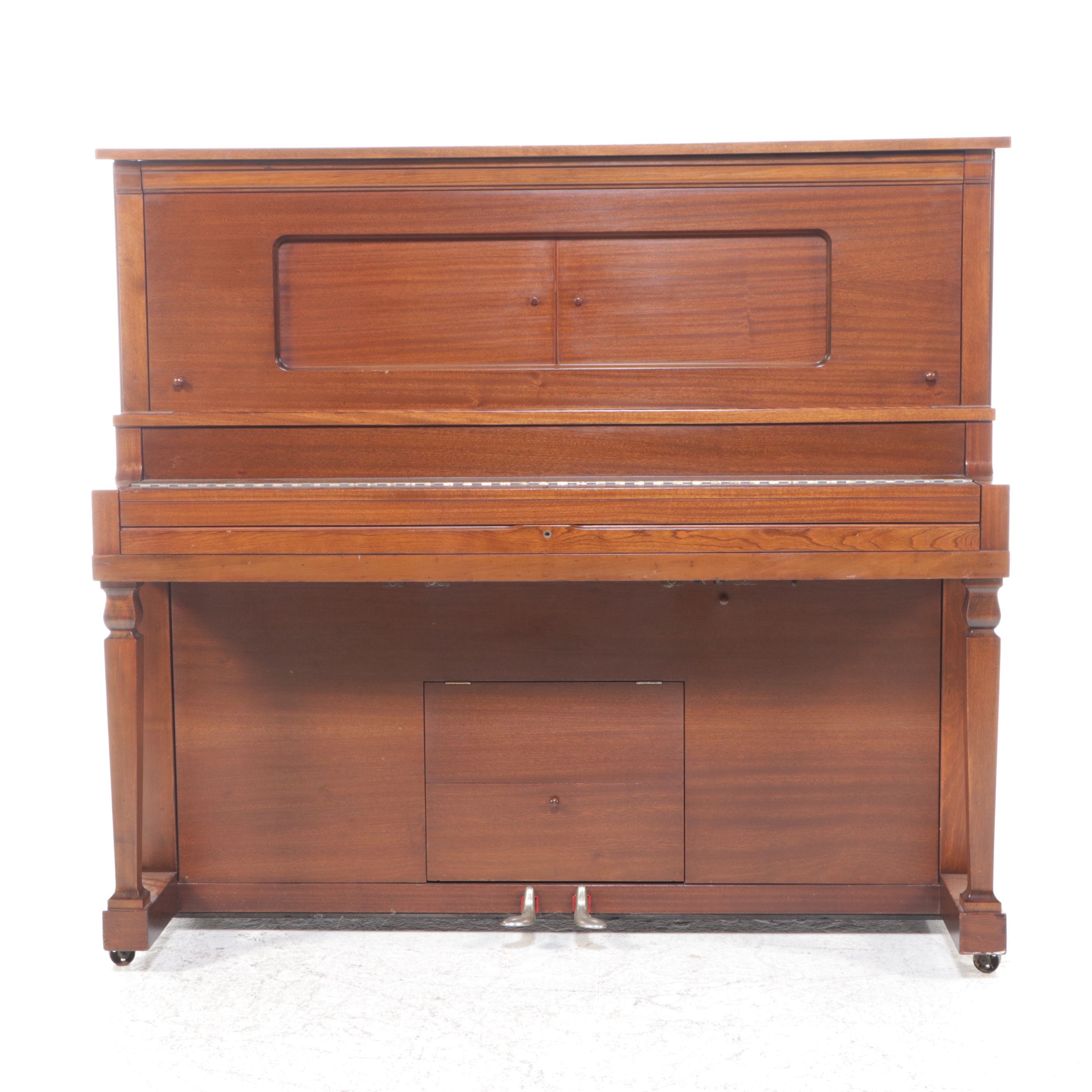 The Aeolian Co. Mahogany Upright Player Piano