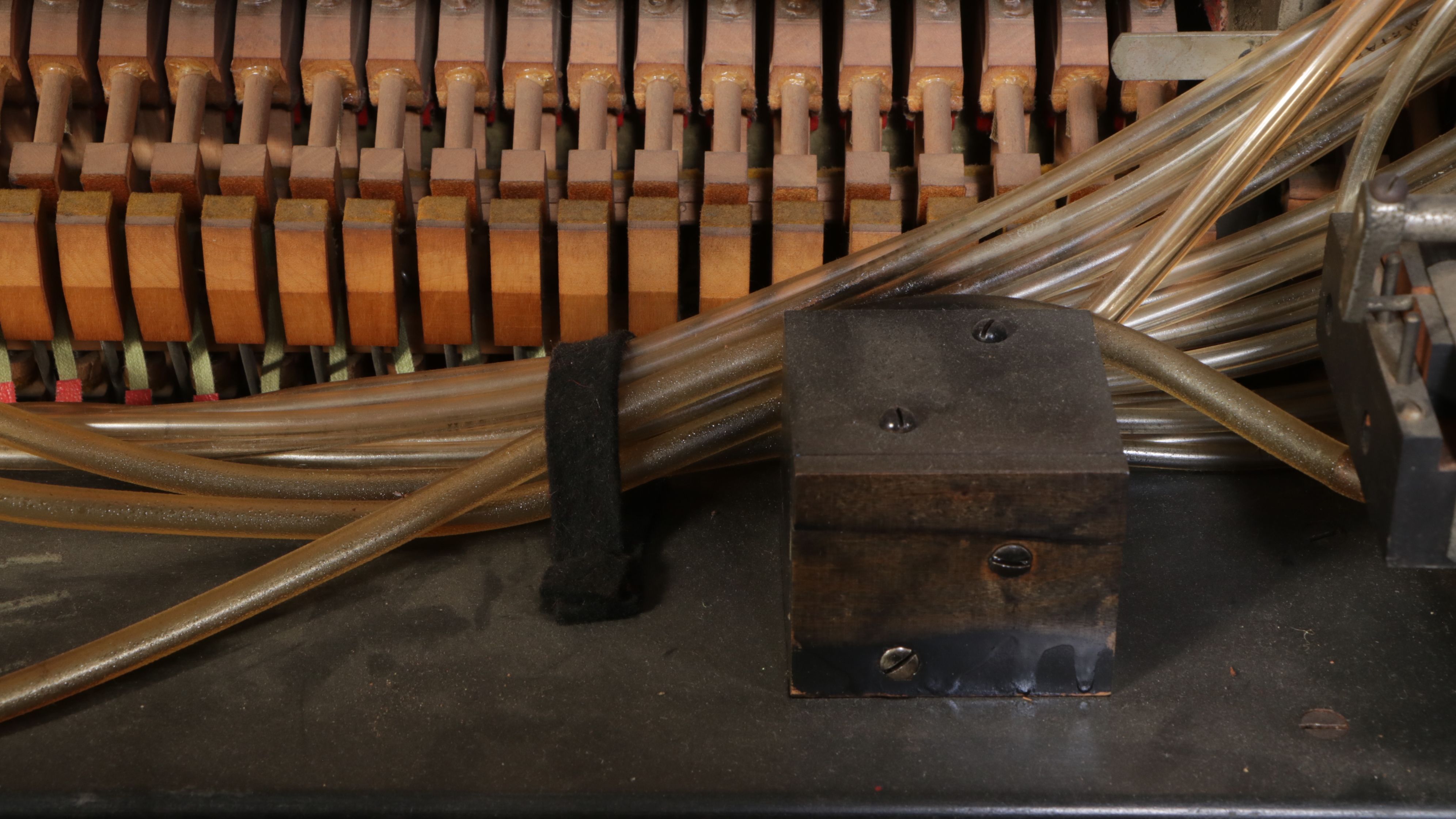 The Aeolian Co. Mahogany Upright Player Piano