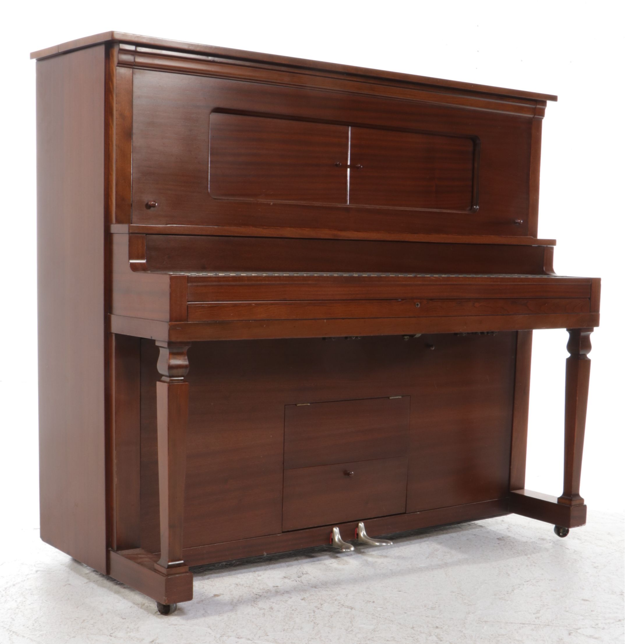 The Aeolian Co. Mahogany Upright Player Piano
