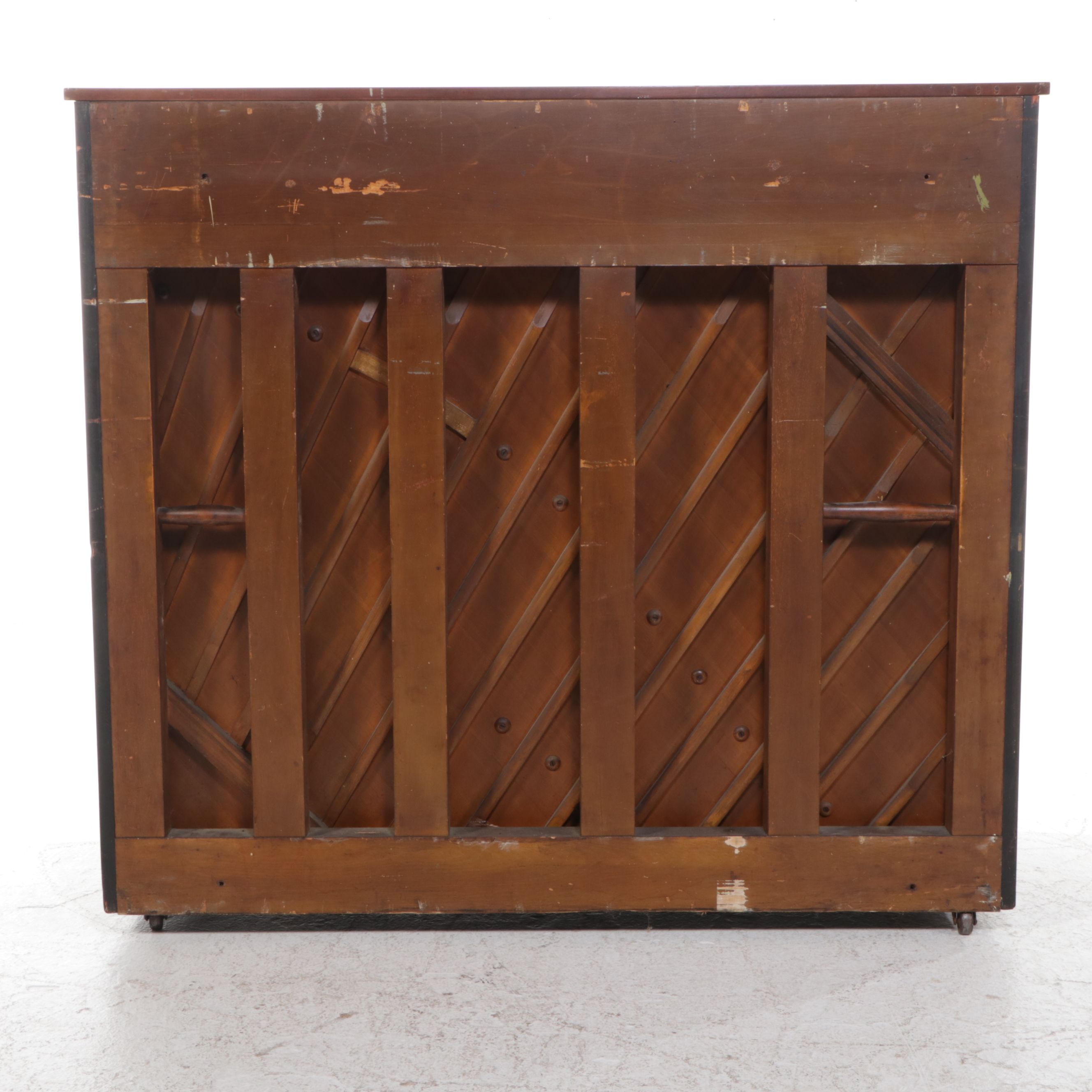 The Aeolian Co. Mahogany Upright Player Piano