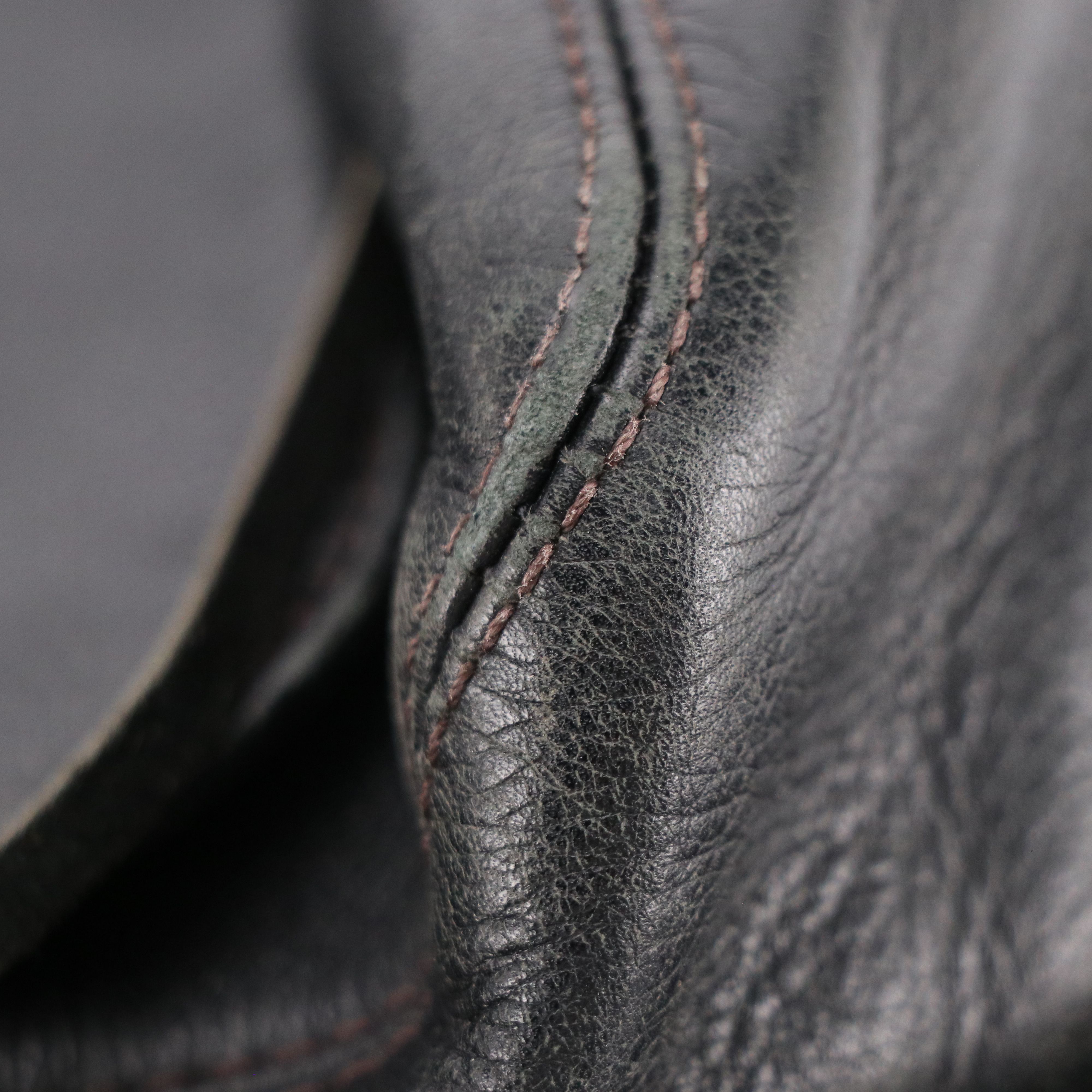 Chanel Stitched CC Flap Messenger Bag in Leather with Box