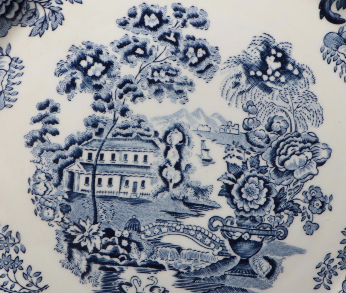 Spode "Blue Room Collection" Ceramic Collector Plates with More