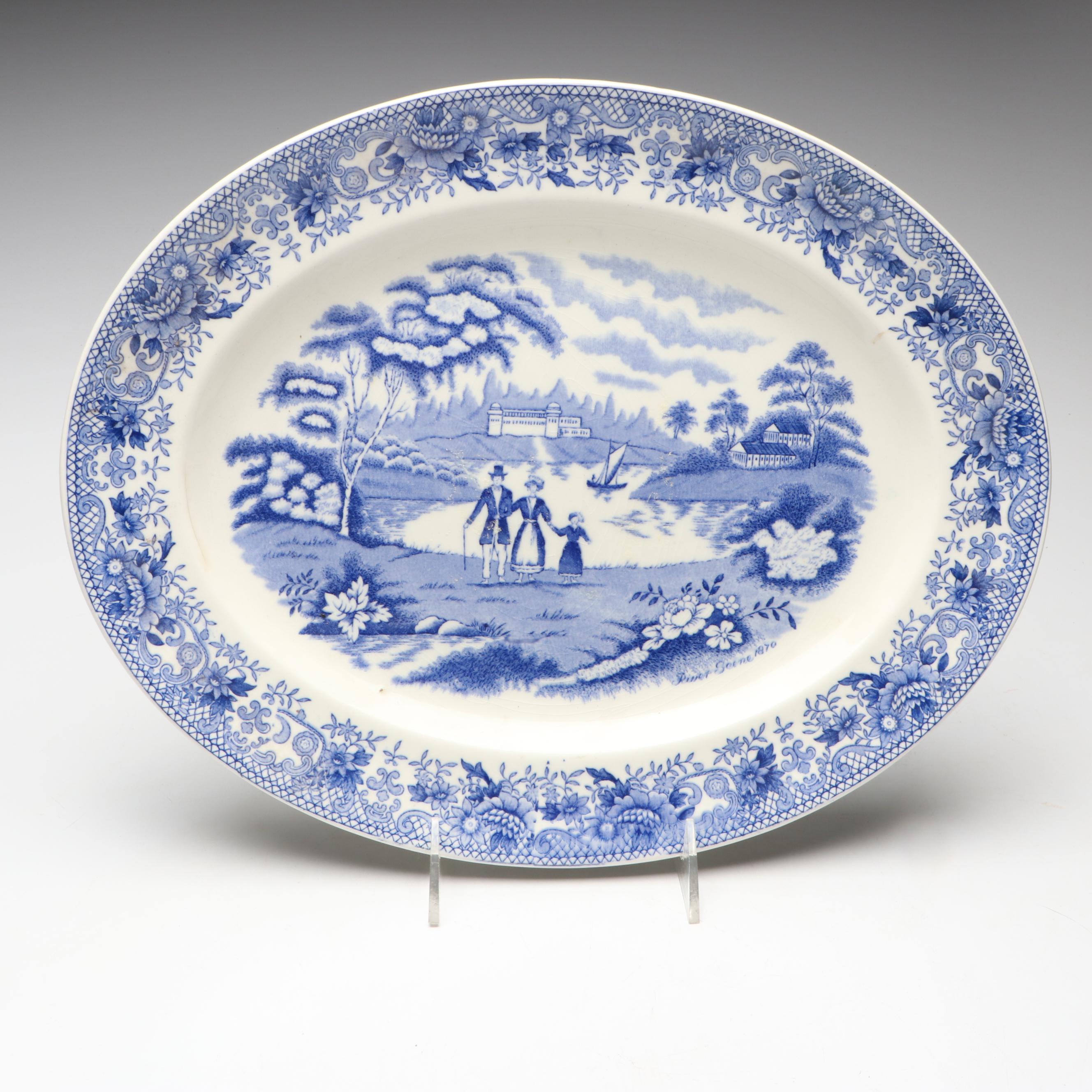 Spode "Blue Room Collection" Ceramic Collector Plates with More