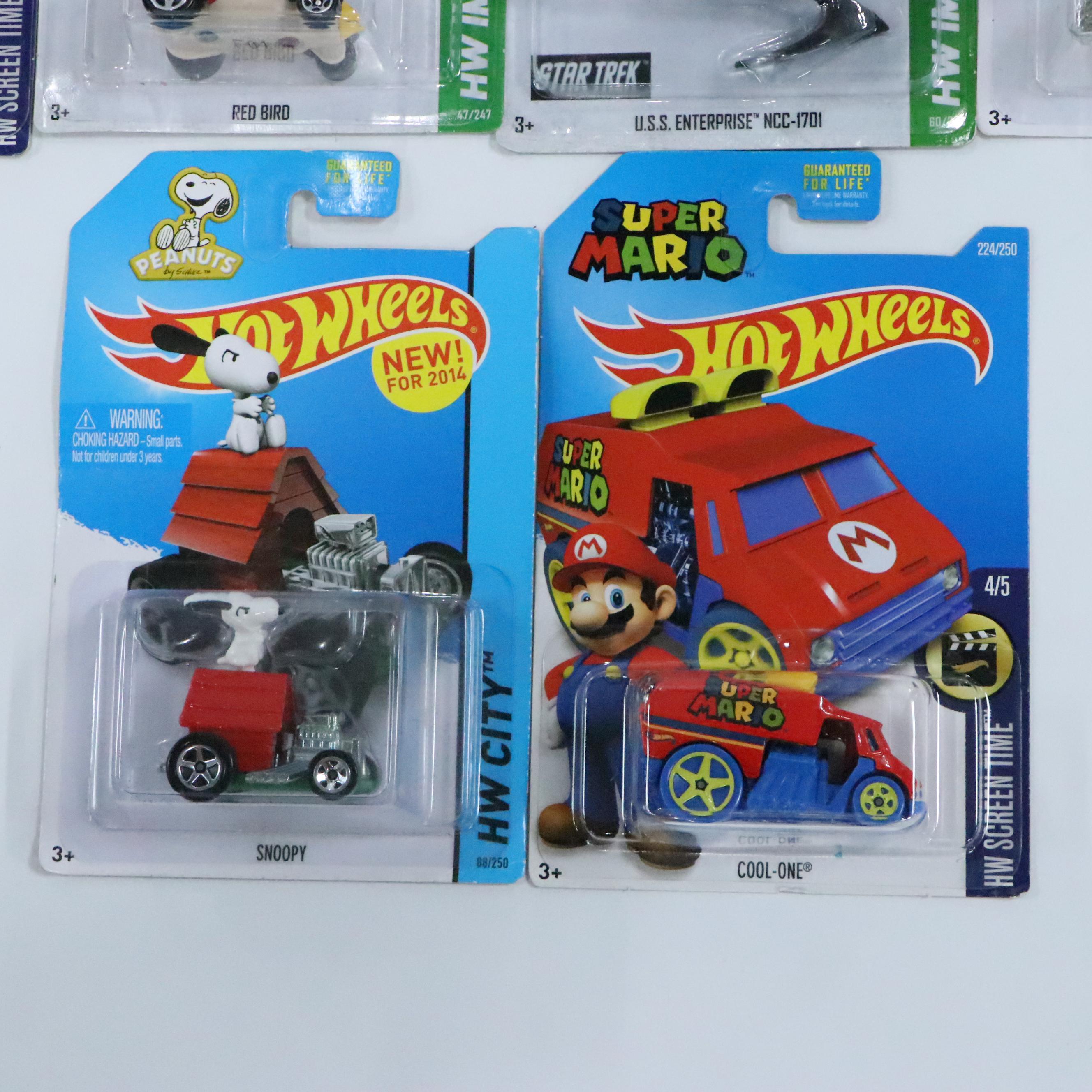 Hot Wheels "The Beatles Yellow Submarine" and More HW Series Toy Cars