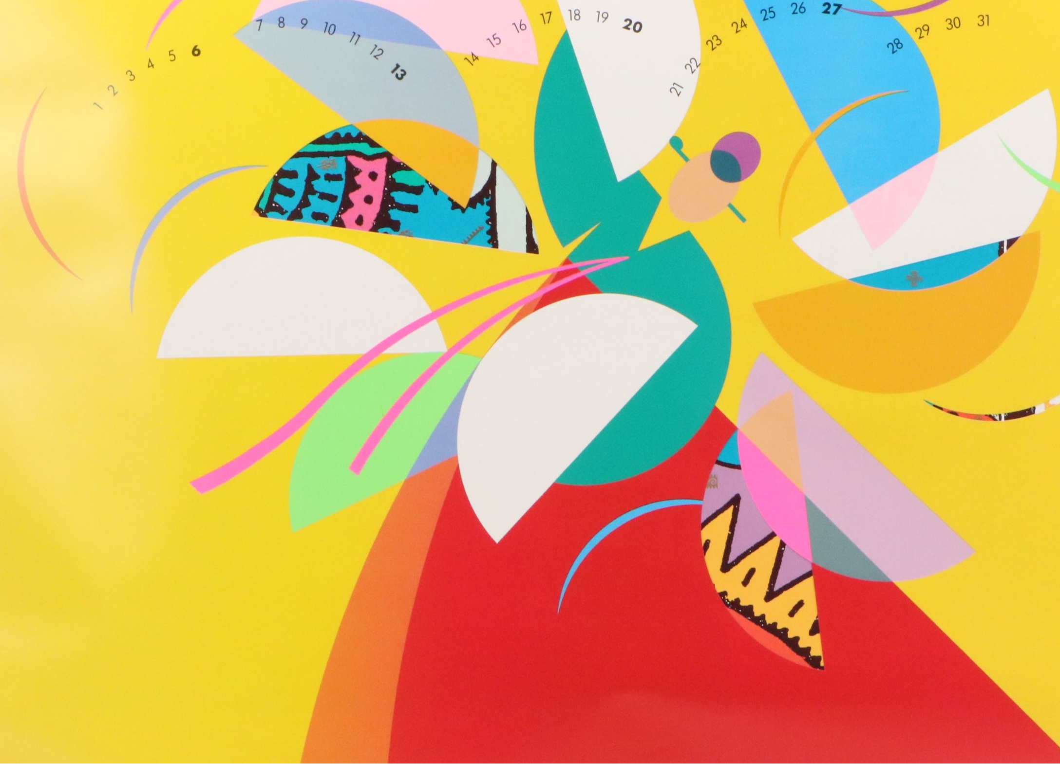 Zanders Art Calendar "People to People - Paper Unites," 1991