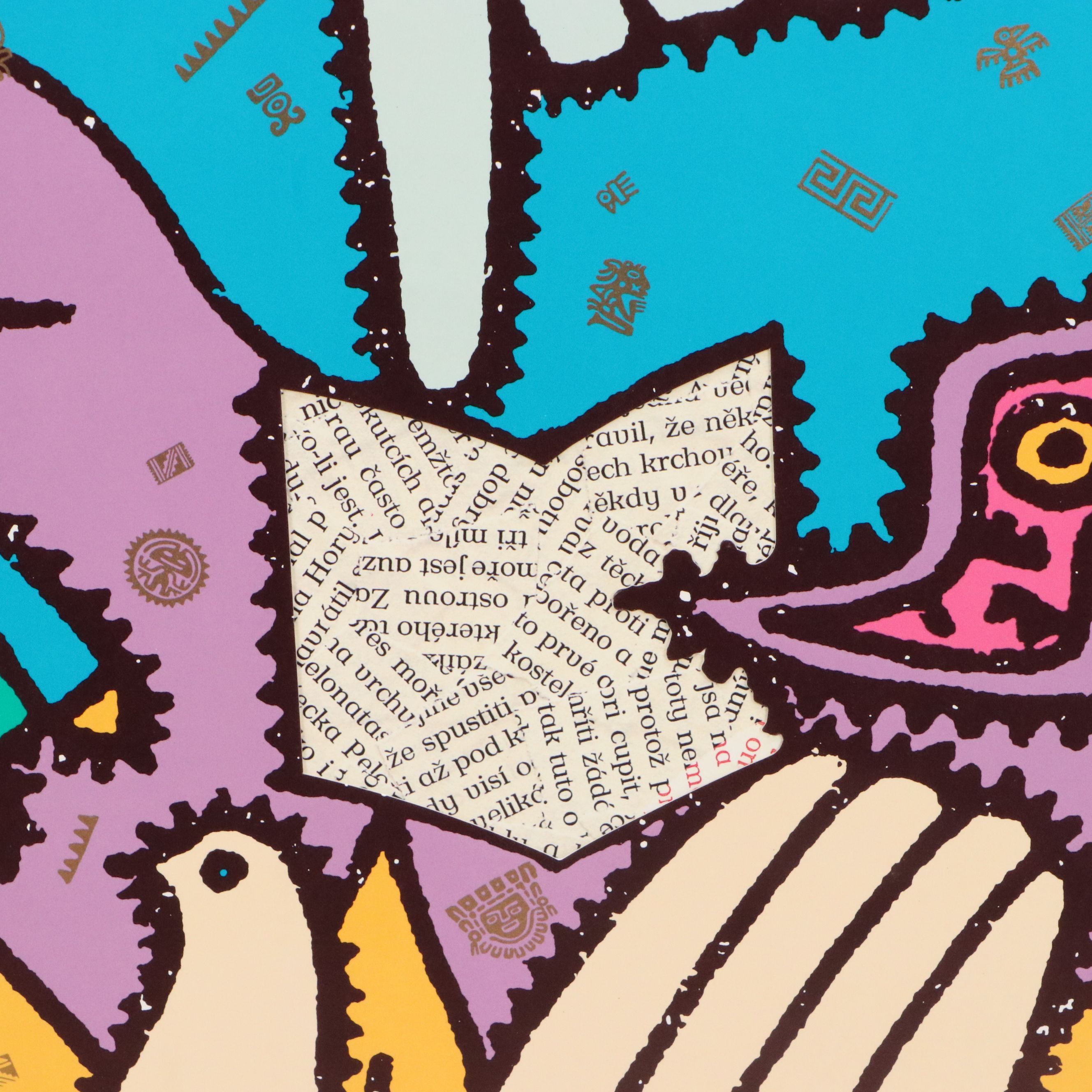 Zanders Art Calendar "People to People - Paper Unites," 1991