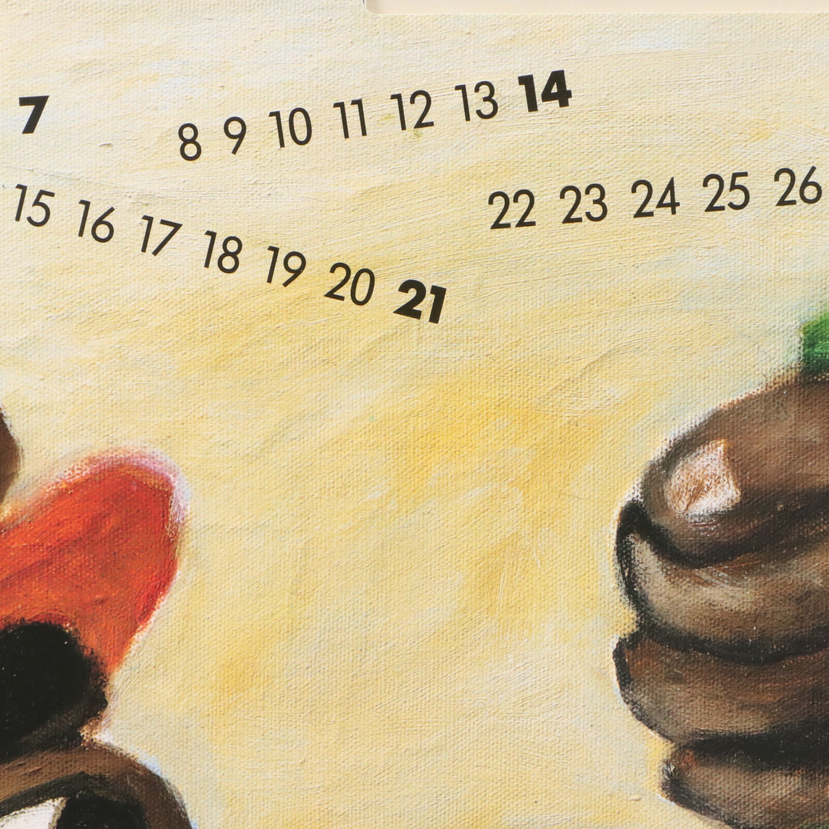 Zanders Art Calendar "People to People - Paper Unites," 1991