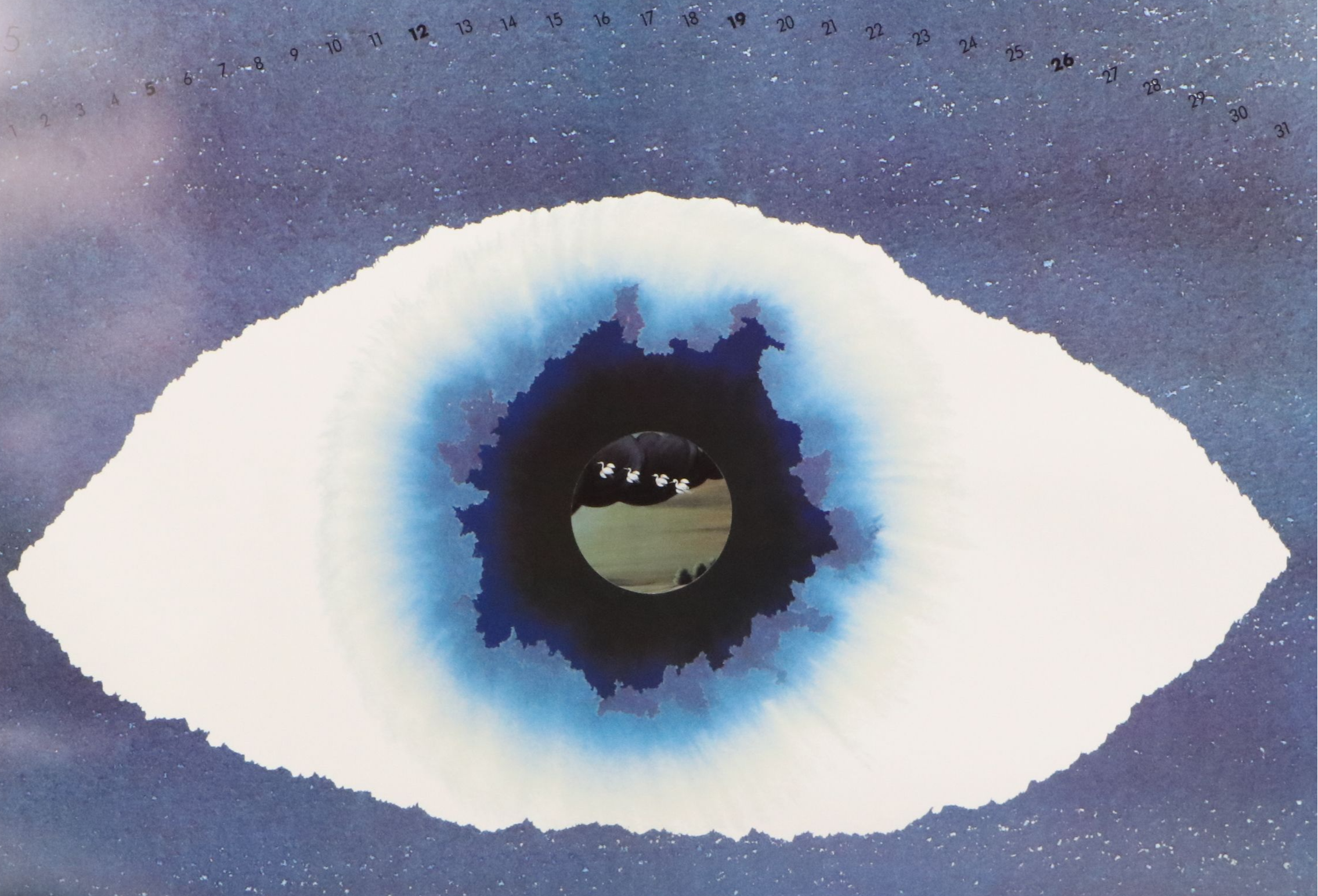 Zanders Art Calendar "People to People - Paper Unites," 1991