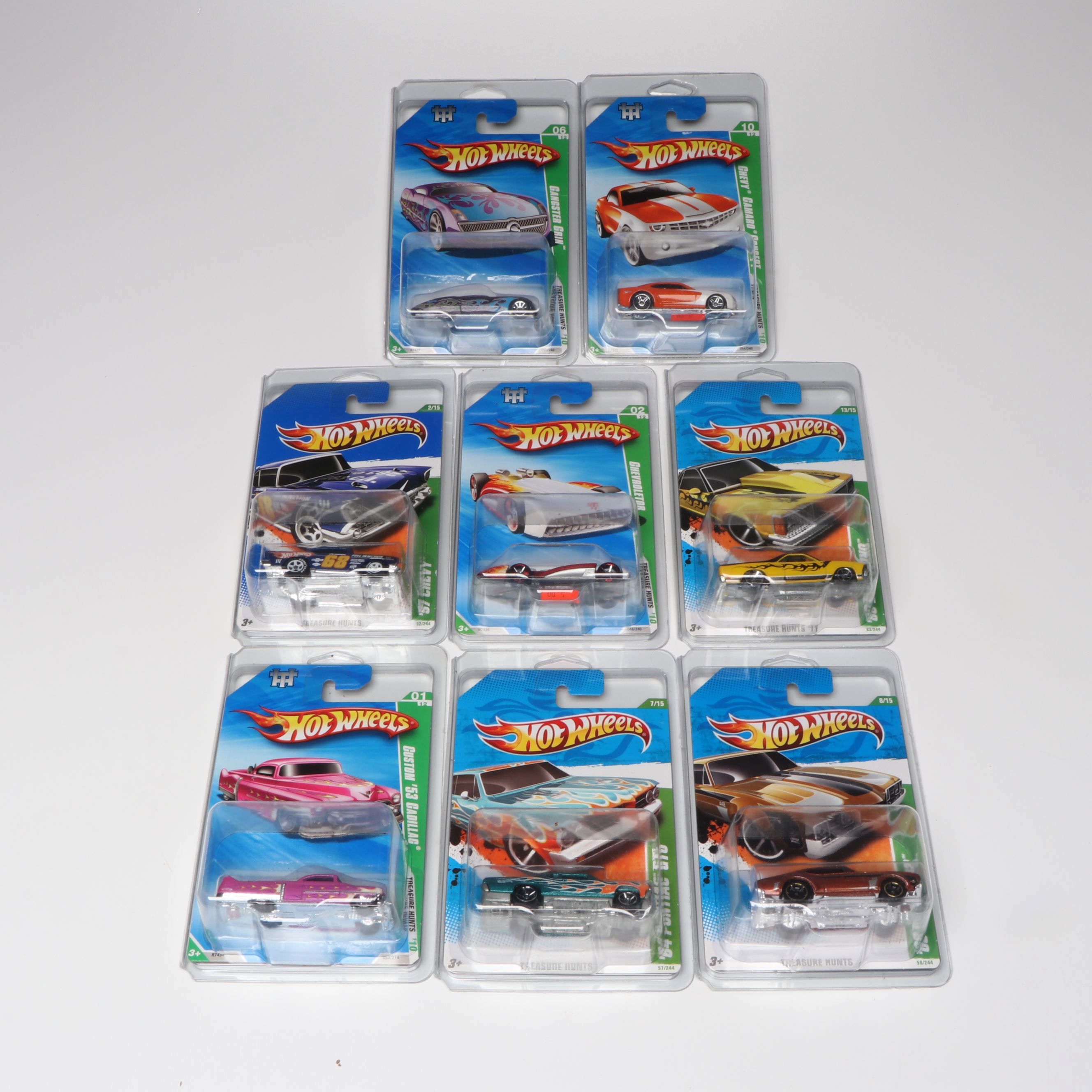 Hot Wheels "Chevy Camaro Concept" and More Treasure Hunt Series Toy Cars