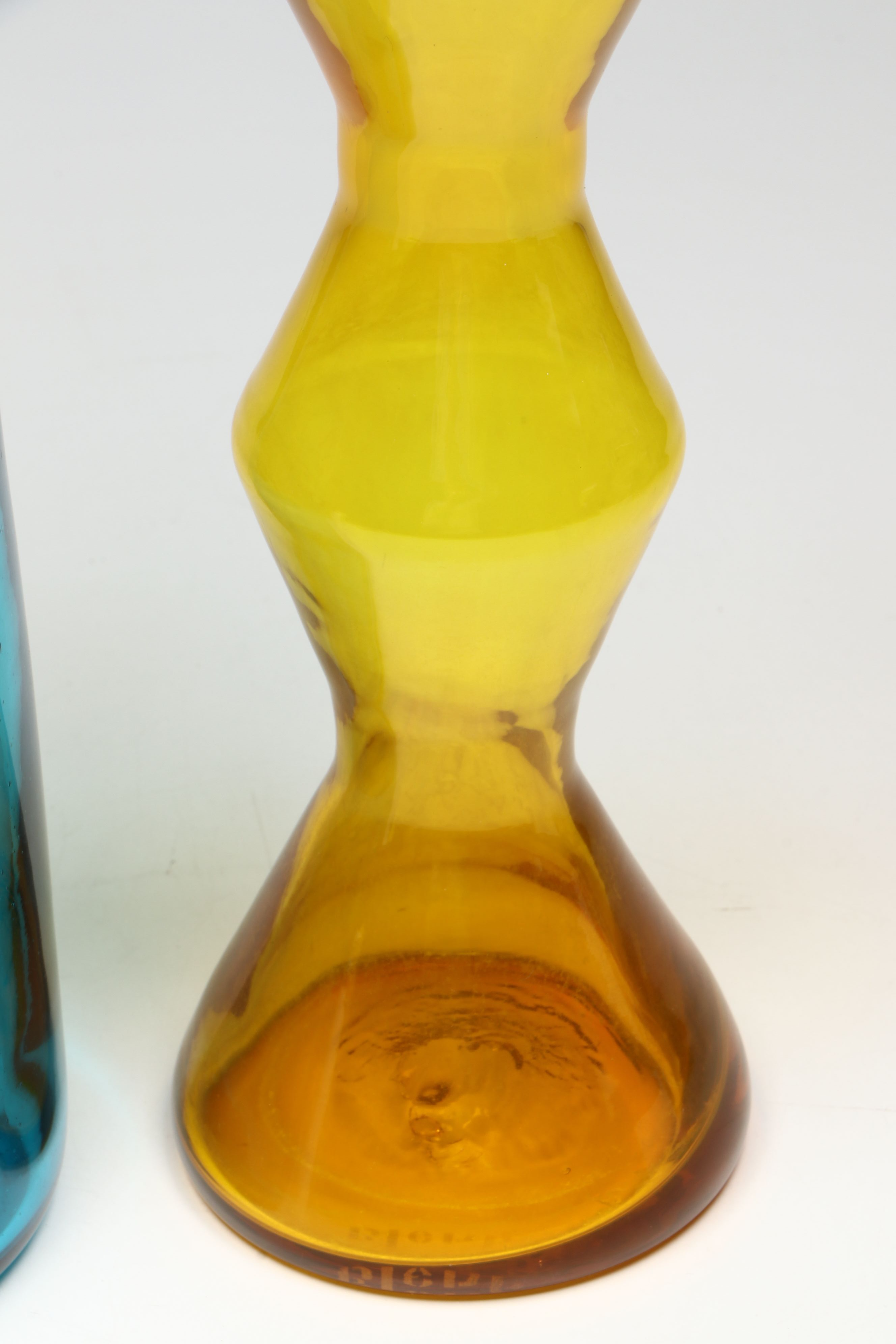 Blenko Mid Century Modern Style Glass Decanters, 1958-1961