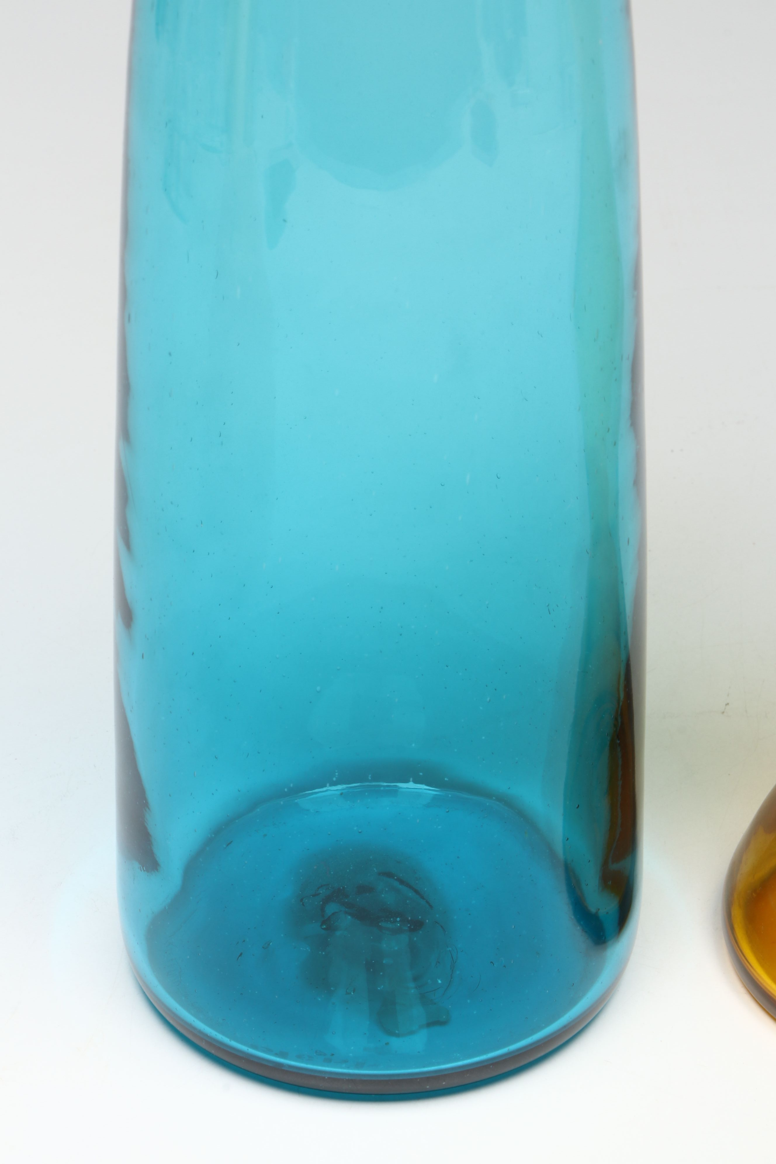 Blenko Mid Century Modern Style Glass Decanters, 1958-1961