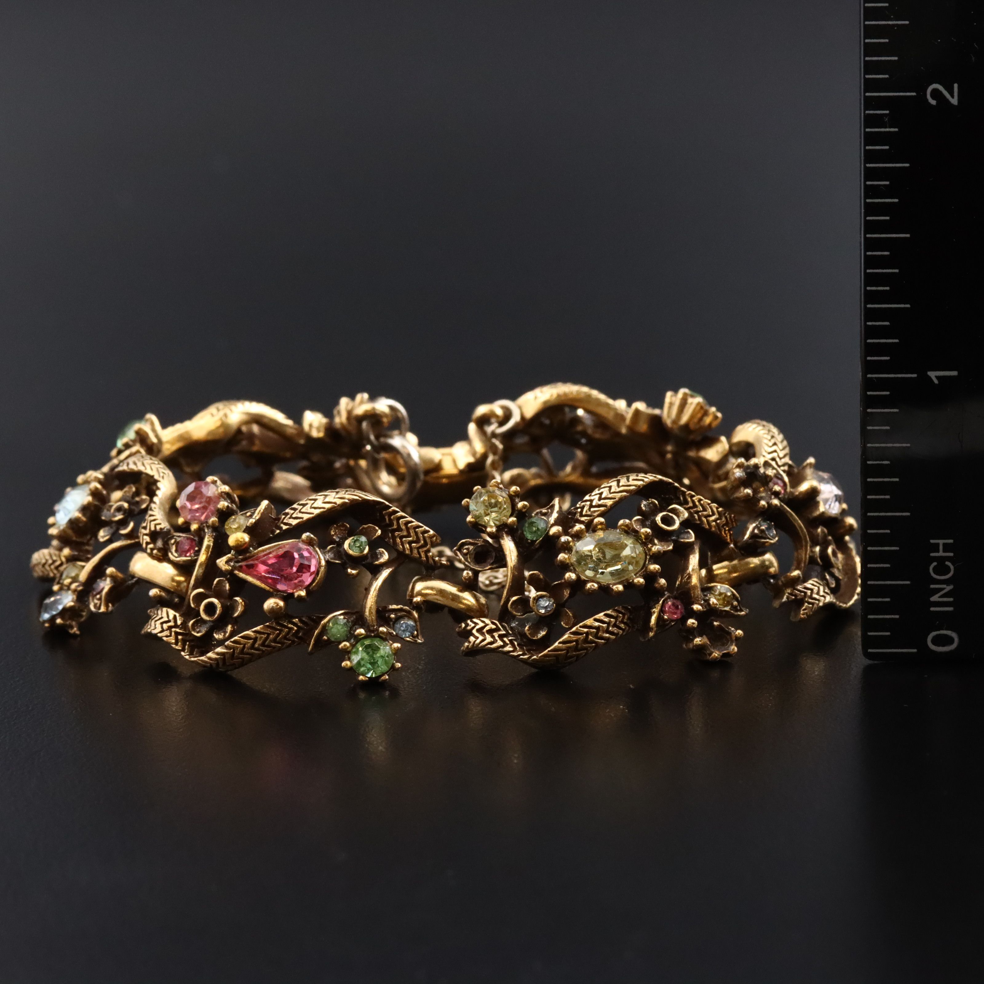 Coro Rhinestone Bracelet