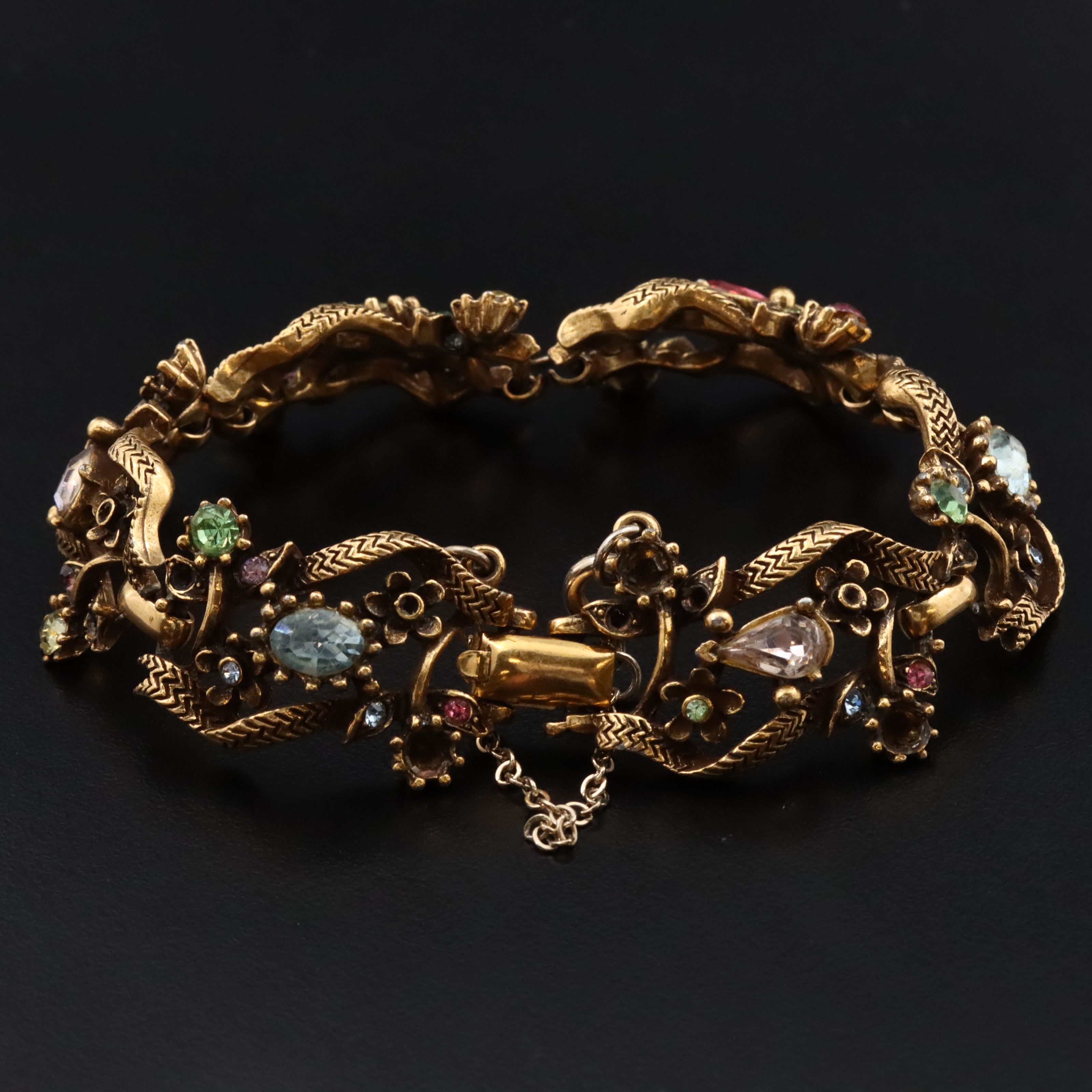 Coro Rhinestone Bracelet