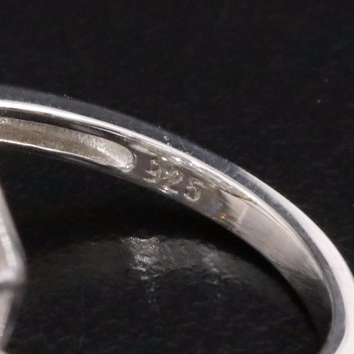 Sterling Emerald and Sapphire Ring