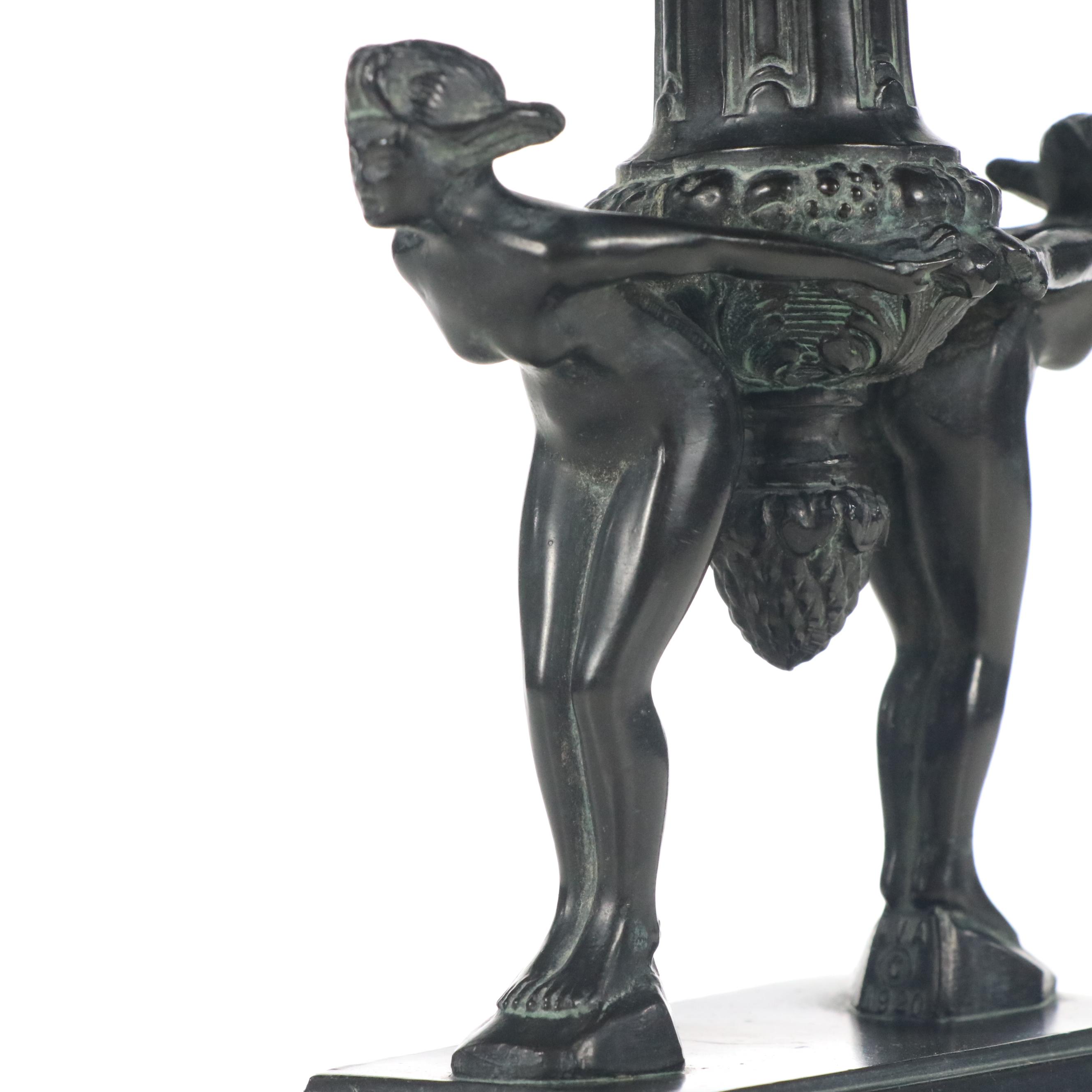 Ronson Art Deco Patinated Brass Tazza