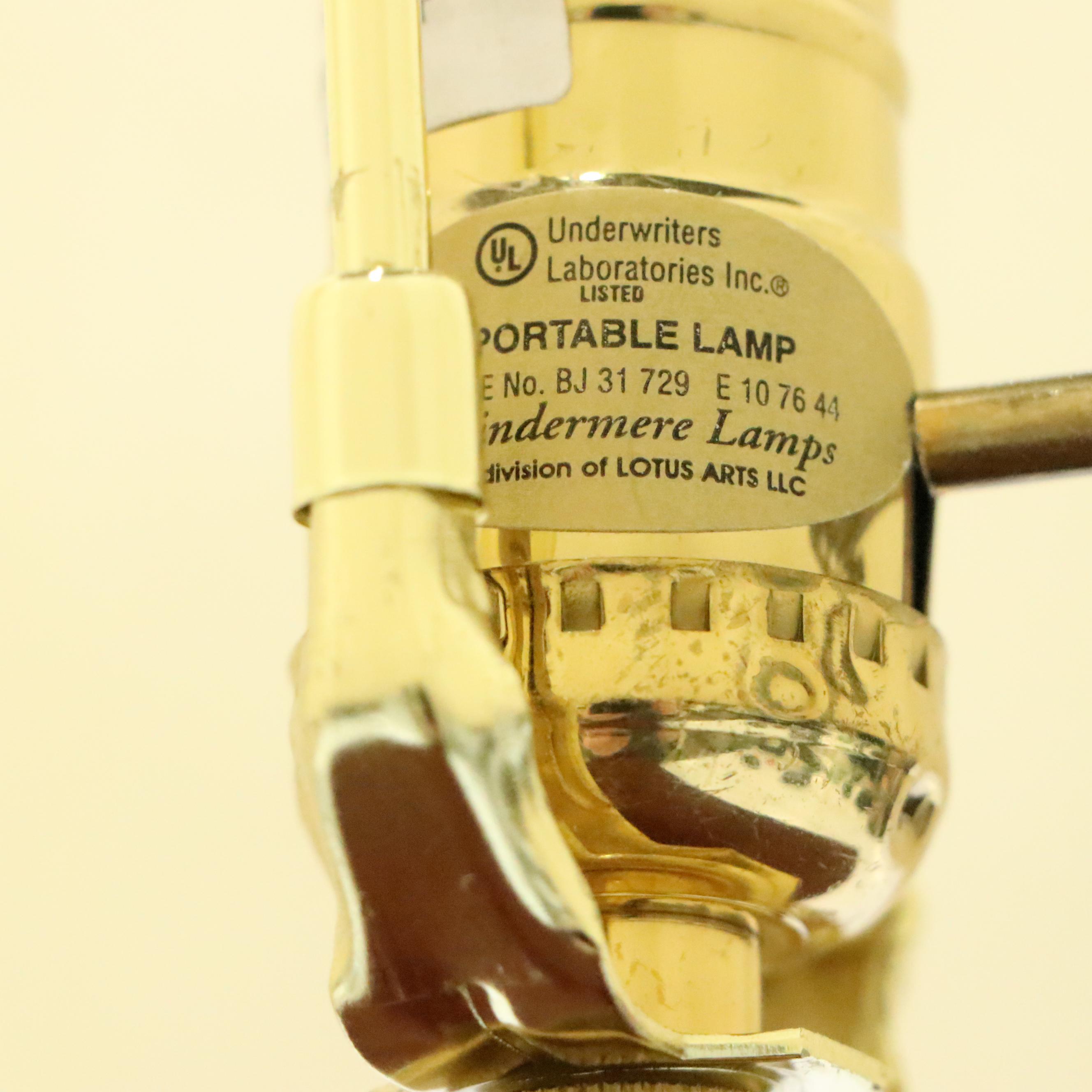 Windermere Chinese Oxblood Lacquered Table Lamp with Square Tapered Shade