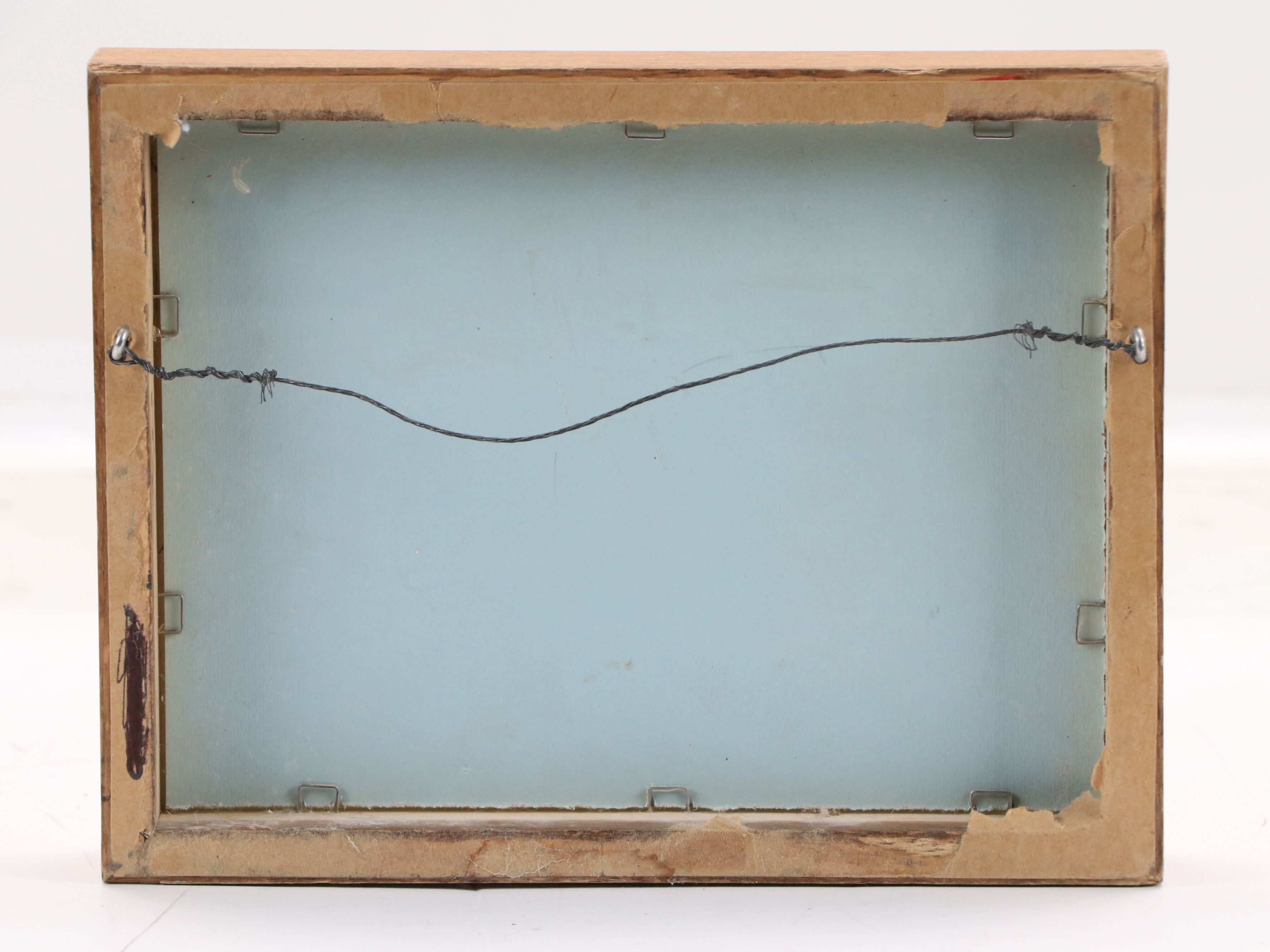 Alàbbé Mixed Media Drawing Haitian Genre Scene