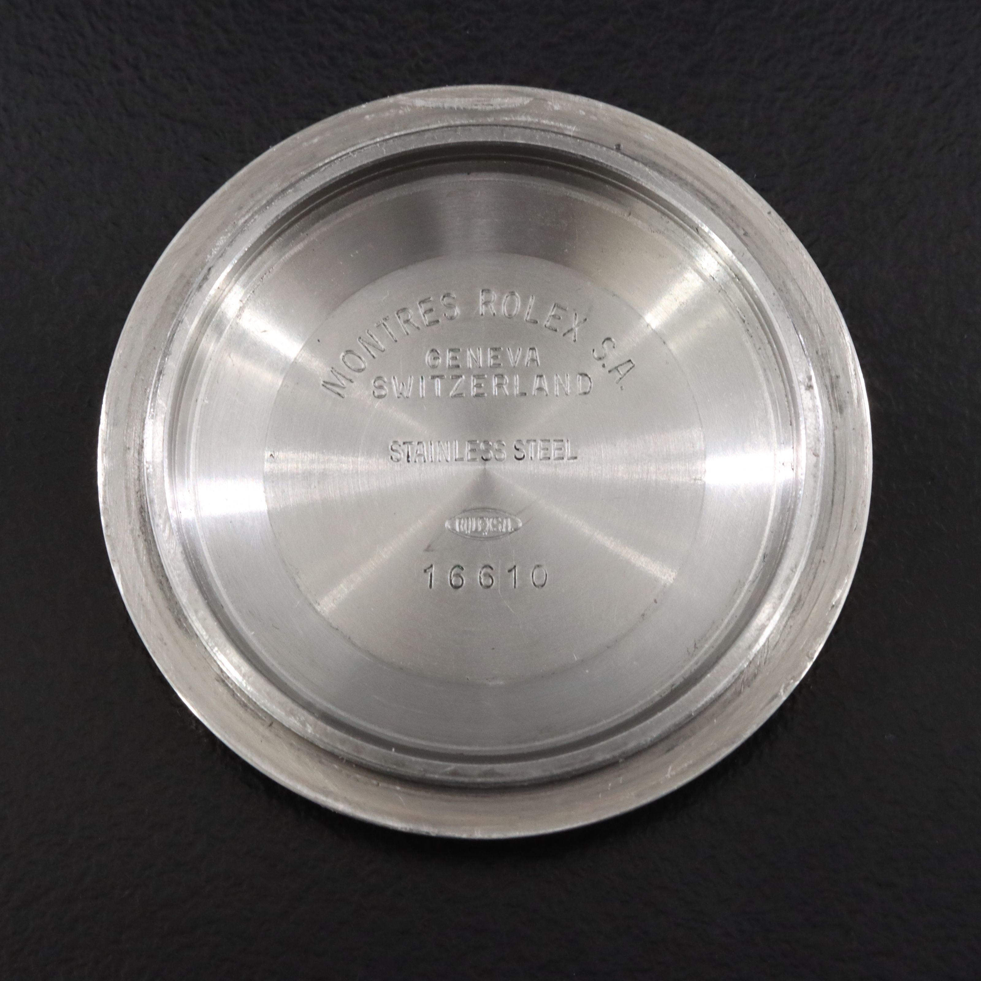 1991 Rolex Submariner Date 40mm St. Steel 16610 Watch