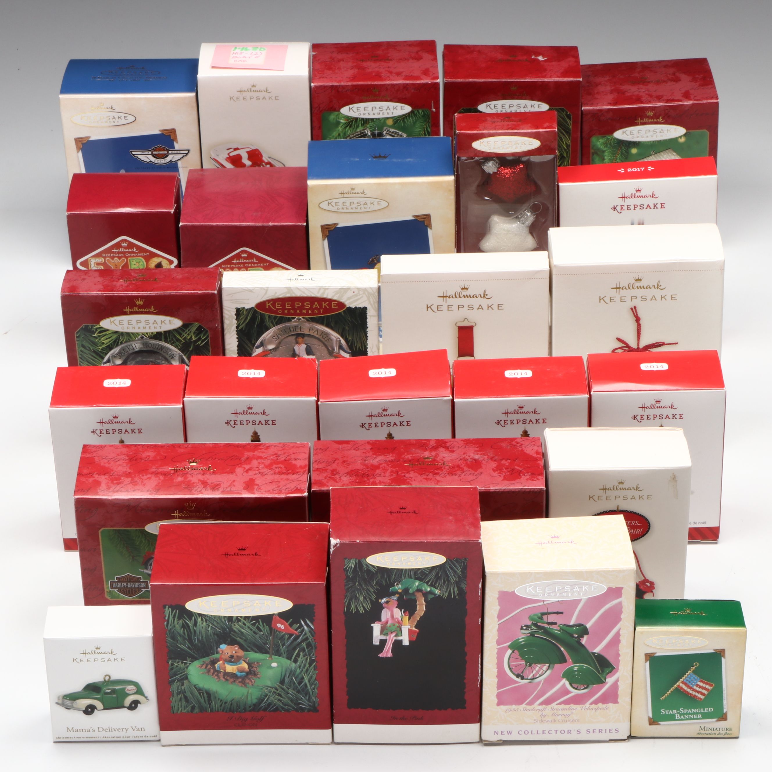 Hallmark Keepsakes "Hank Aaron" and More Collector Series Ornaments