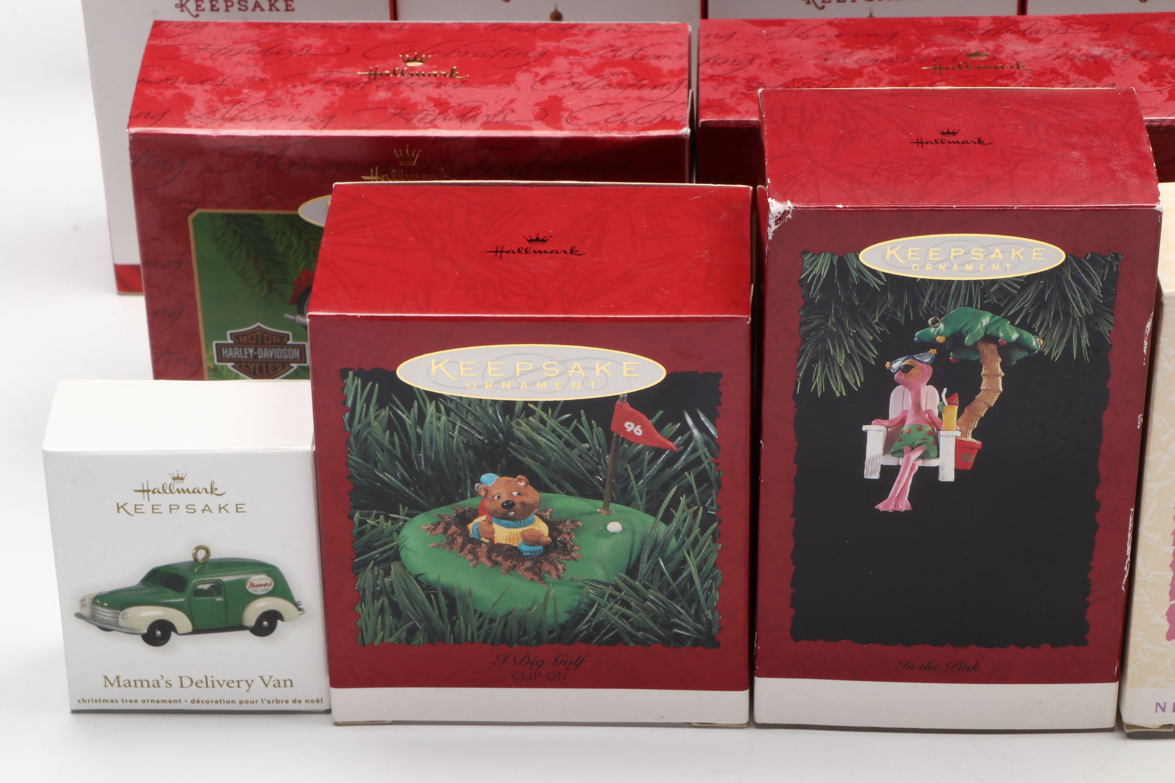 Hallmark Keepsakes "Hank Aaron" and More Collector Series Ornaments