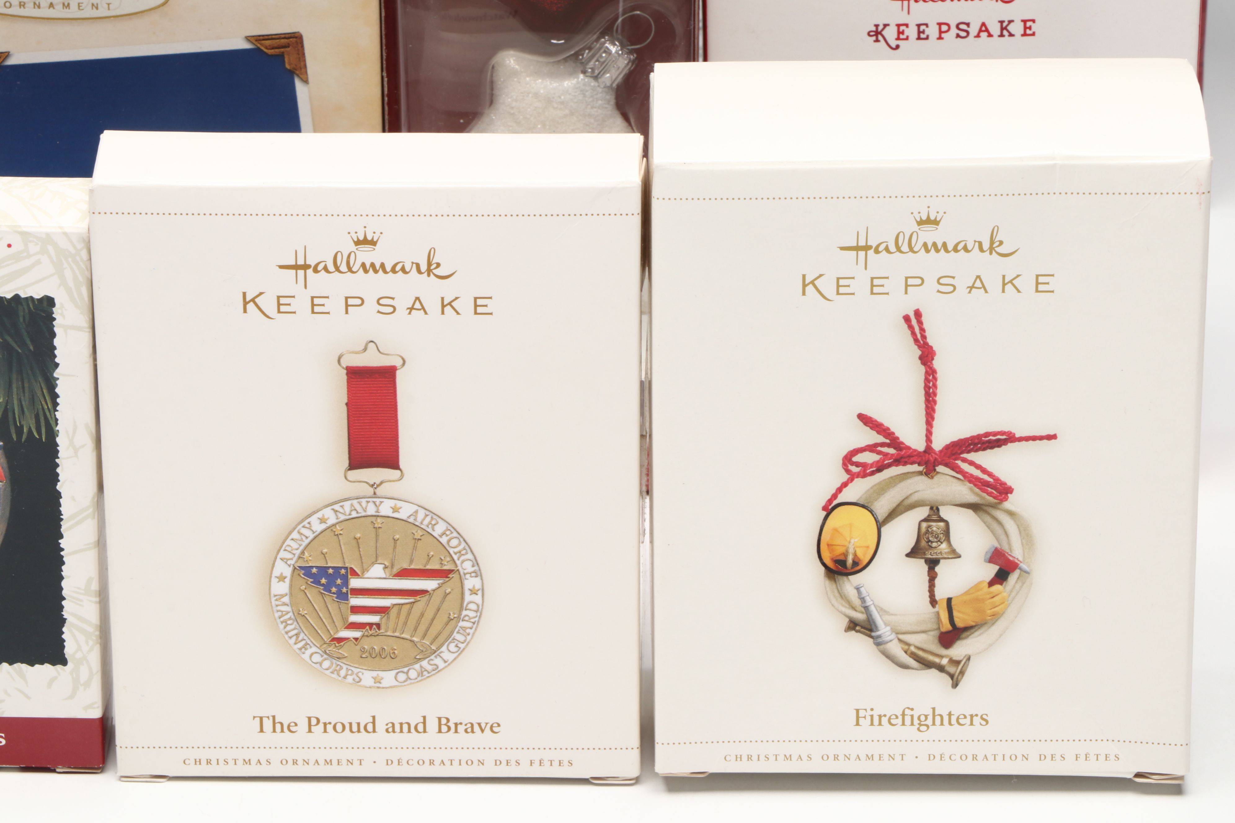 Hallmark Keepsakes "Hank Aaron" and More Collector Series Ornaments