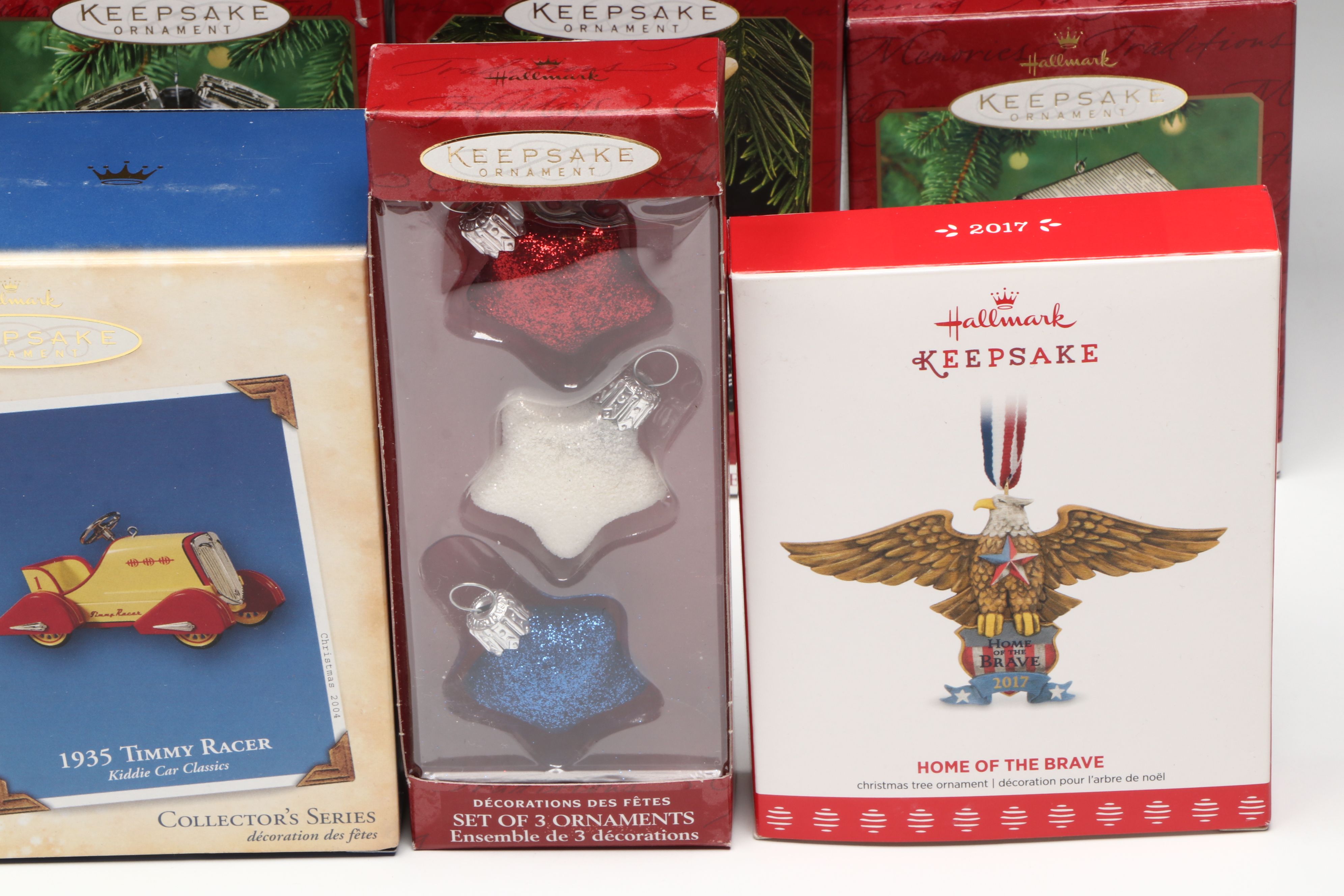 Hallmark Keepsakes "Hank Aaron" and More Collector Series Ornaments