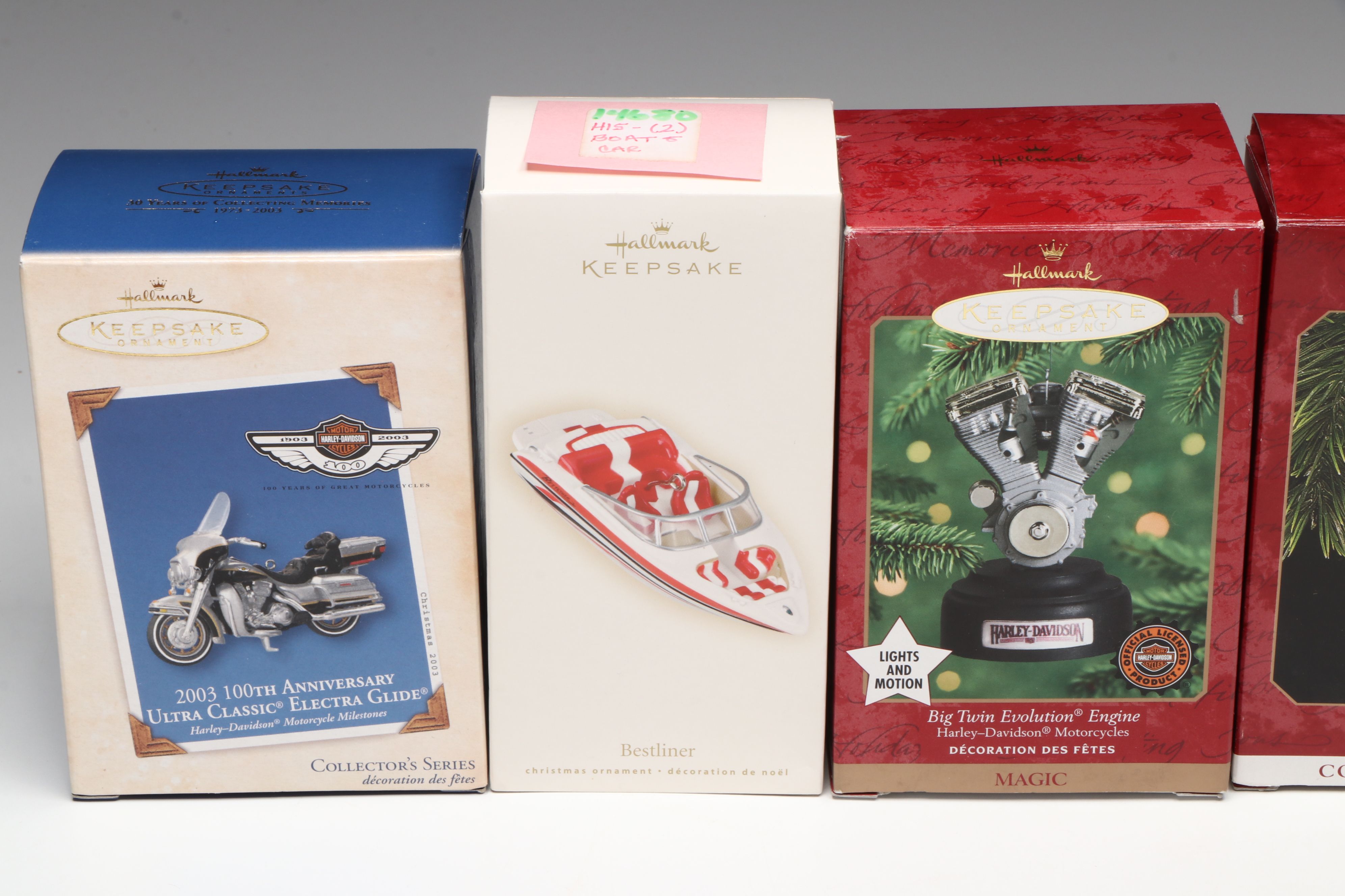 Hallmark Keepsakes "Hank Aaron" and More Collector Series Ornaments