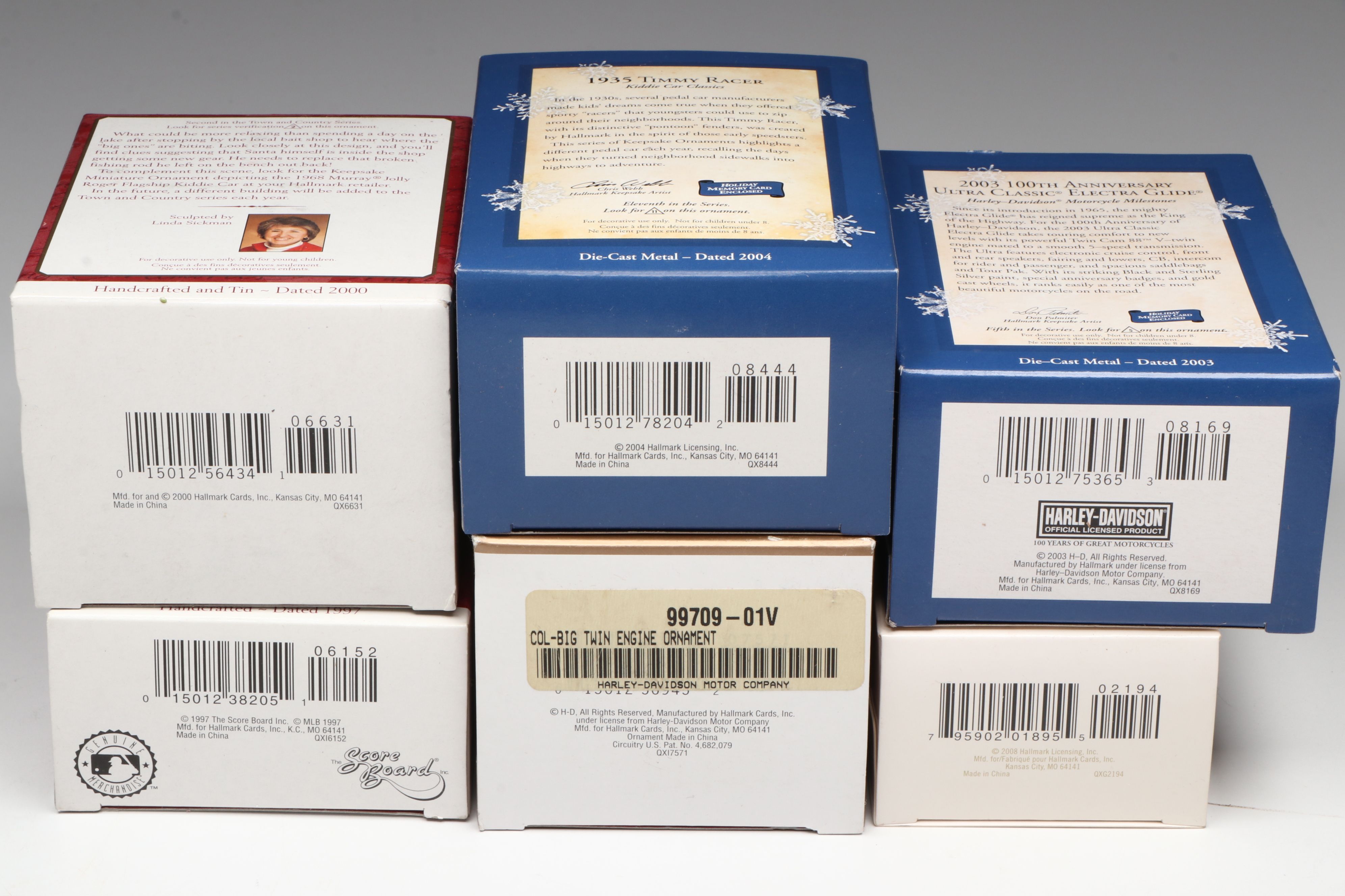 Hallmark Keepsakes "Hank Aaron" and More Collector Series Ornaments