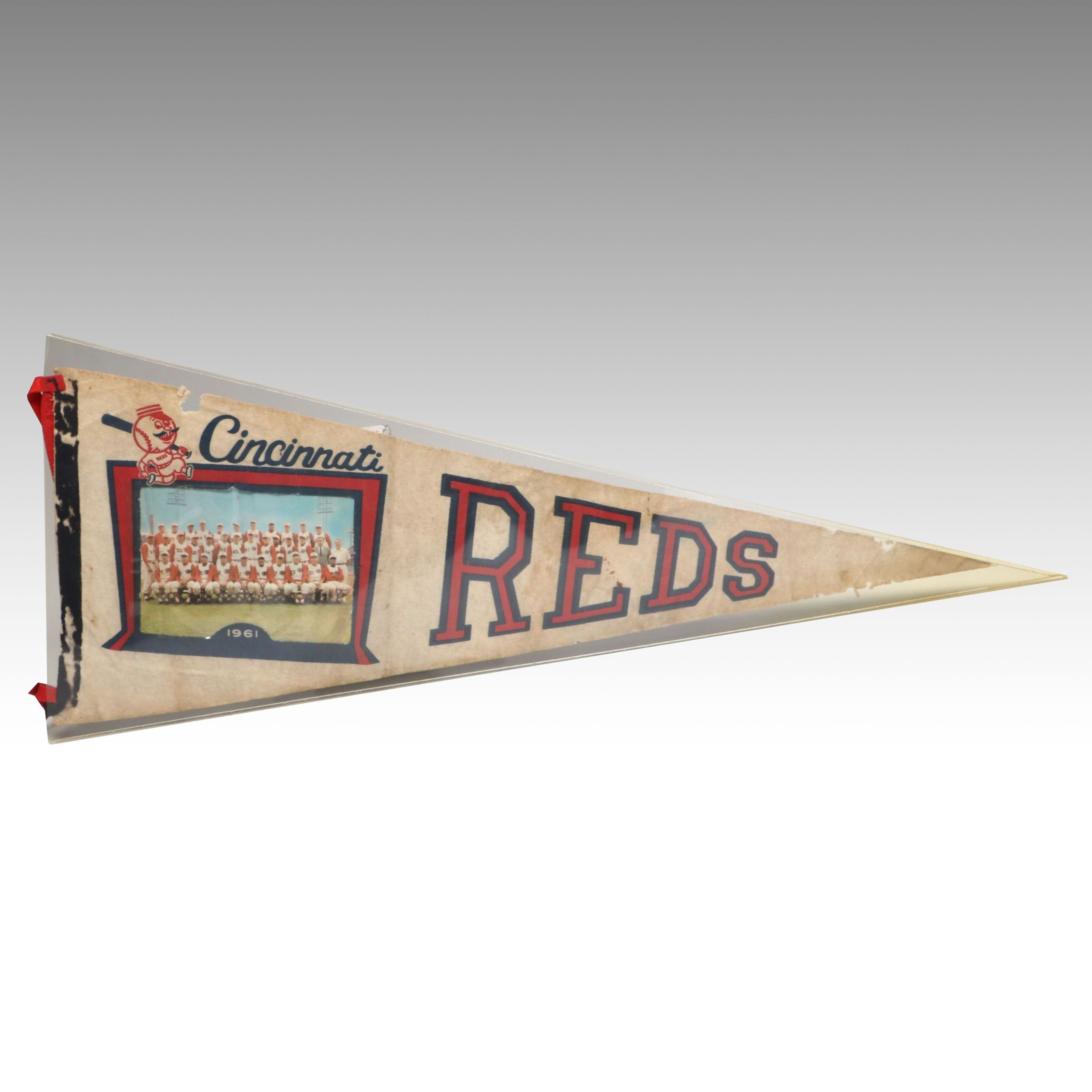 Cincinnati Reds Team Pennant, 1961
