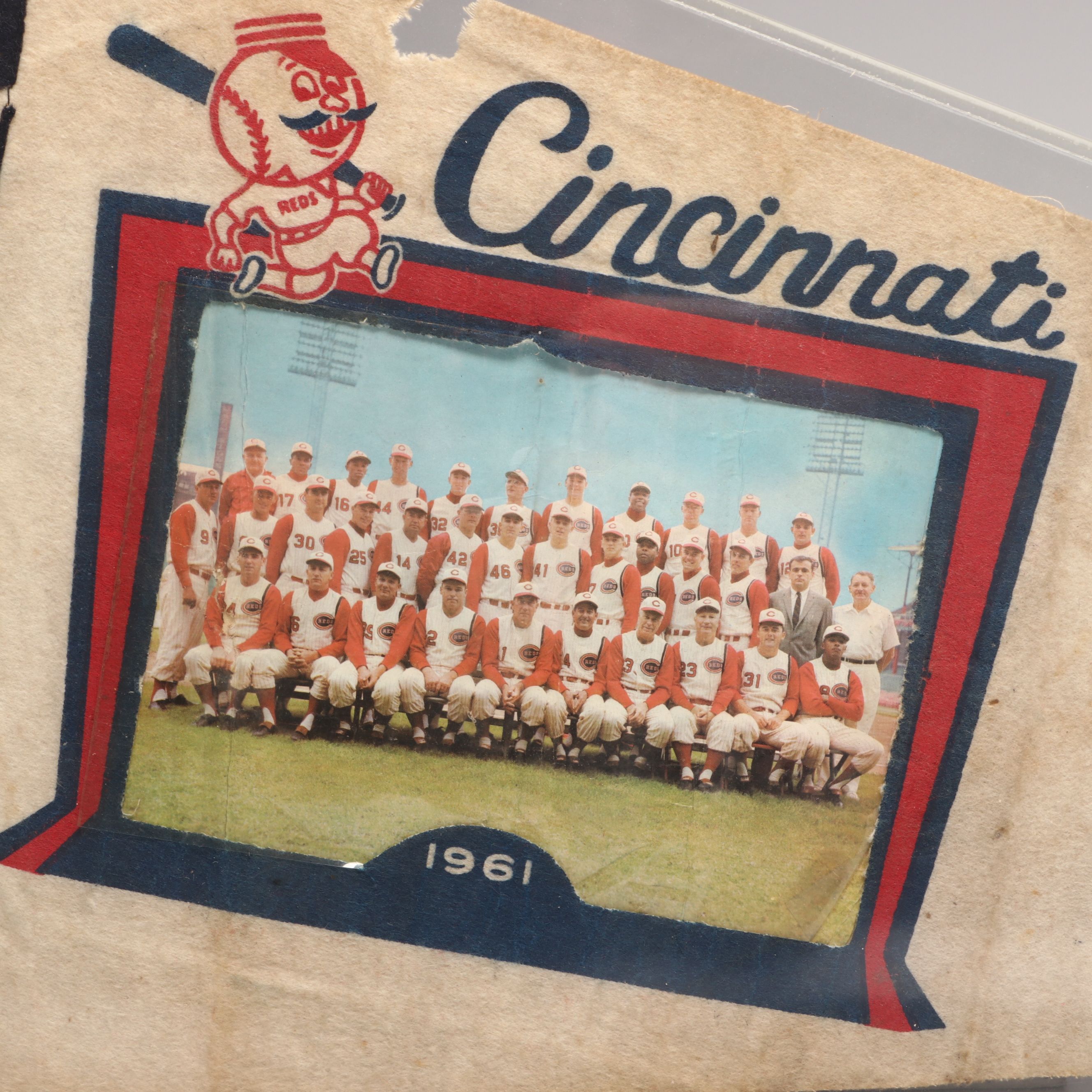 Cincinnati Reds Team Pennant, 1961