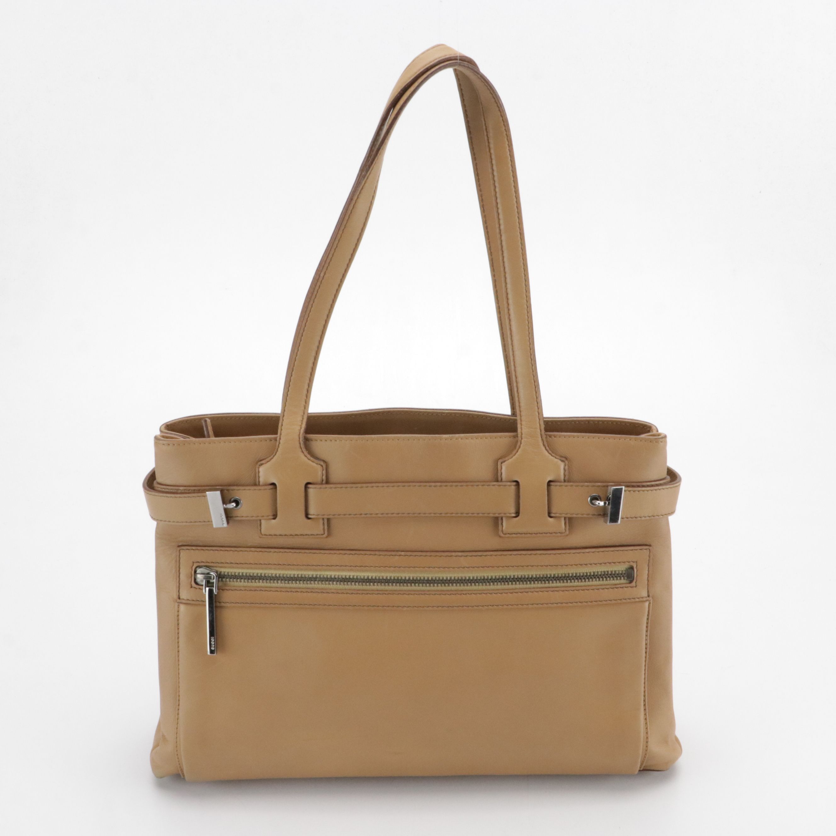 Gucci Leather Belted Strap Shoulder Bag