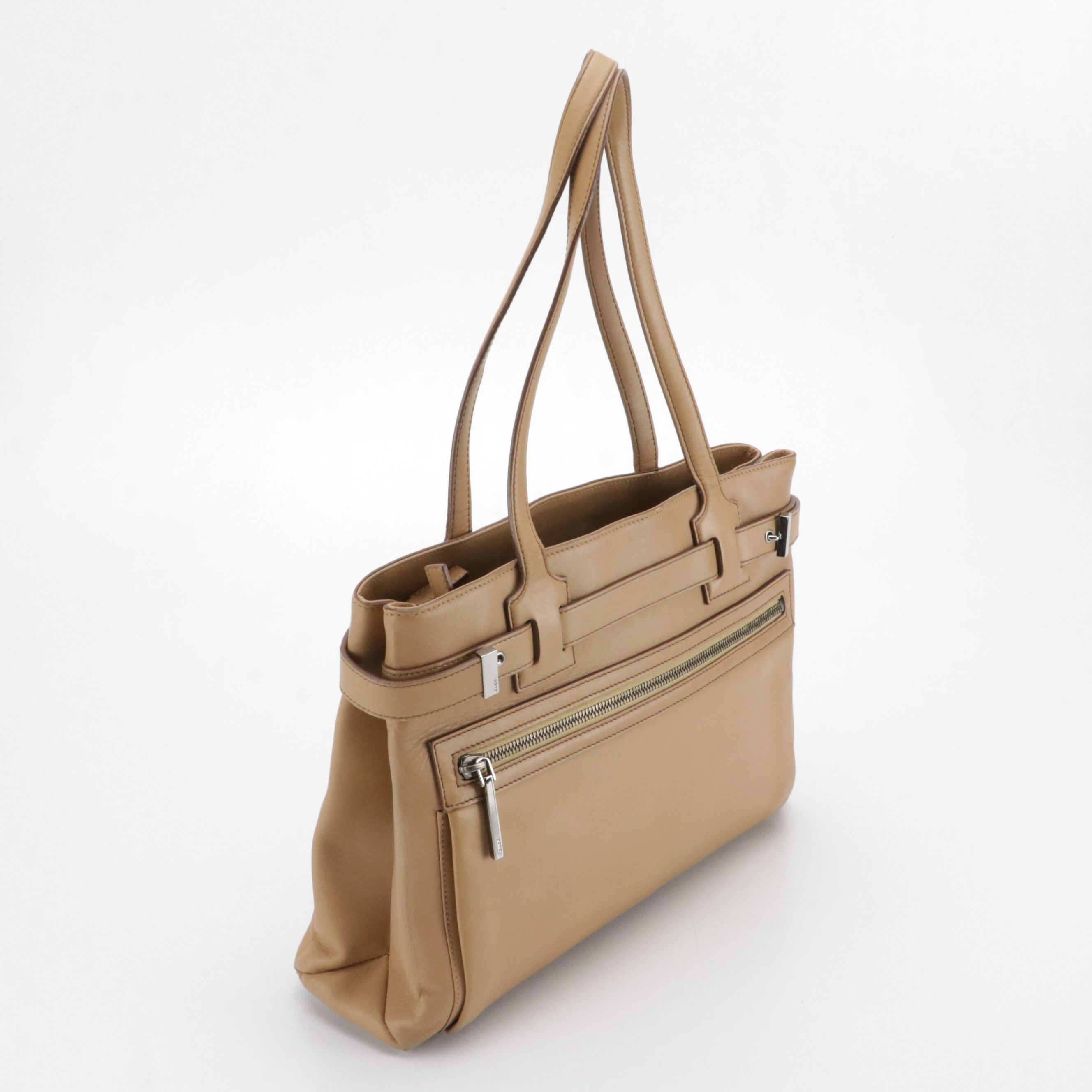 Gucci Leather Belted Strap Shoulder Bag