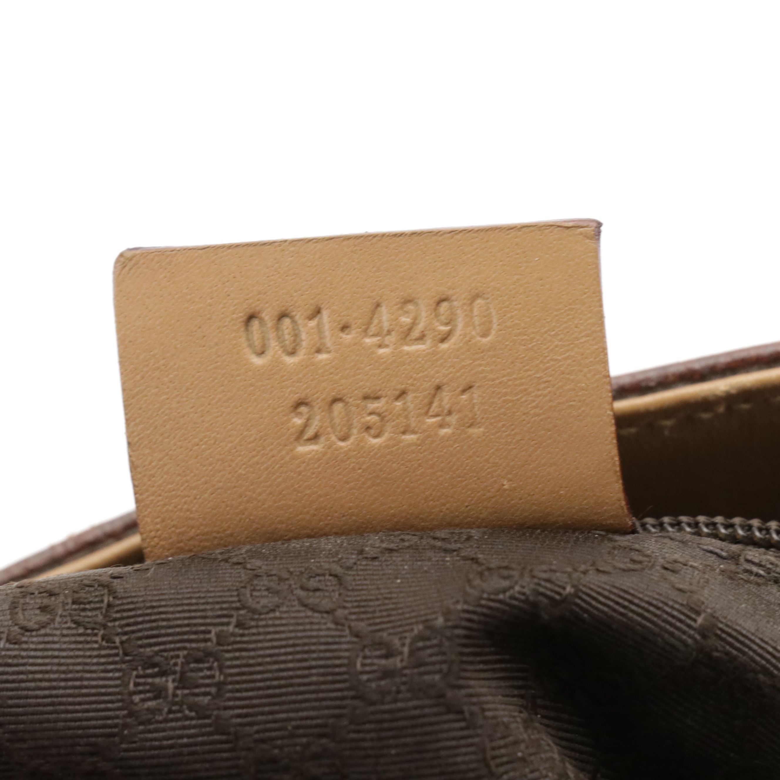 Gucci Leather Belted Strap Shoulder Bag