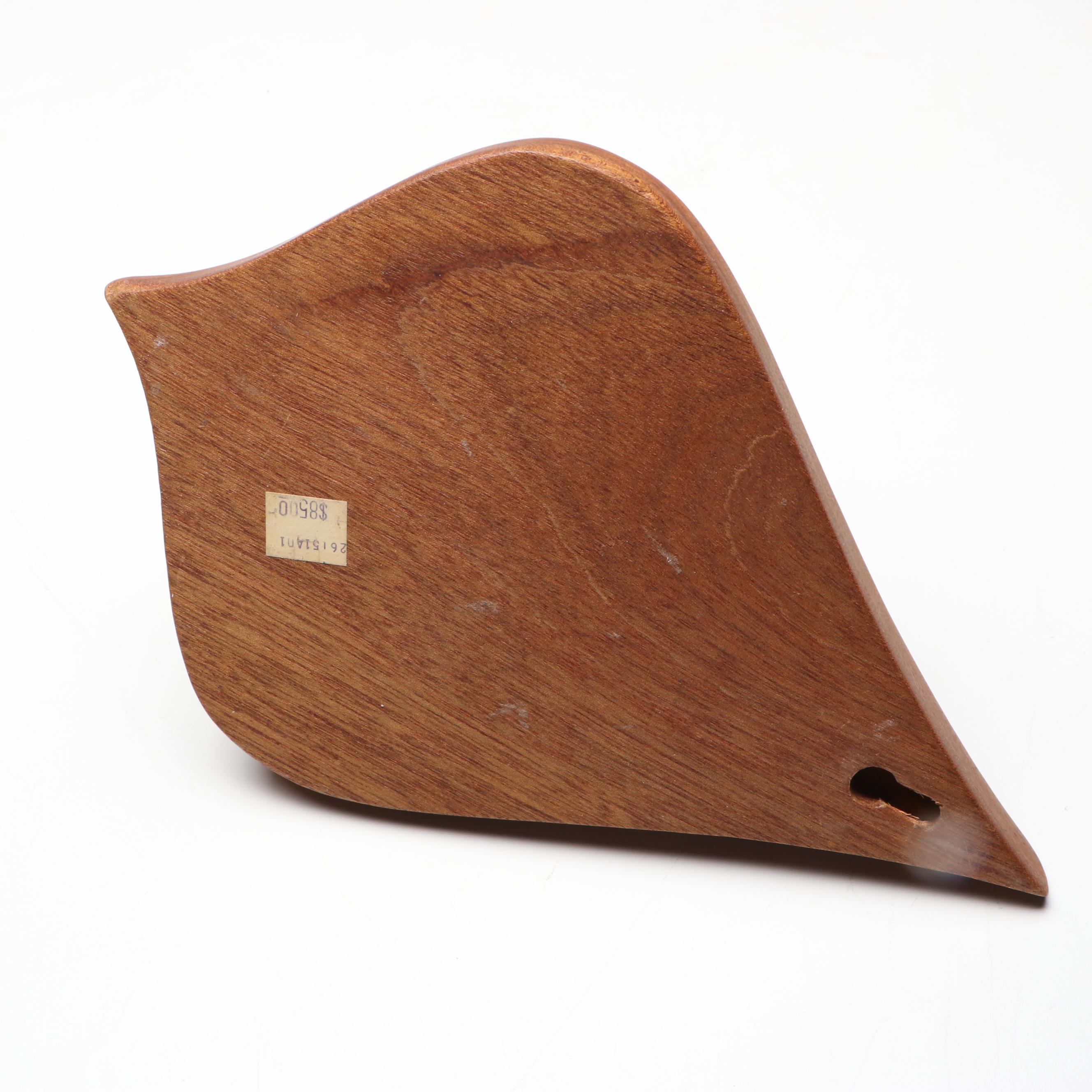 Inlaid Wood Door Harp