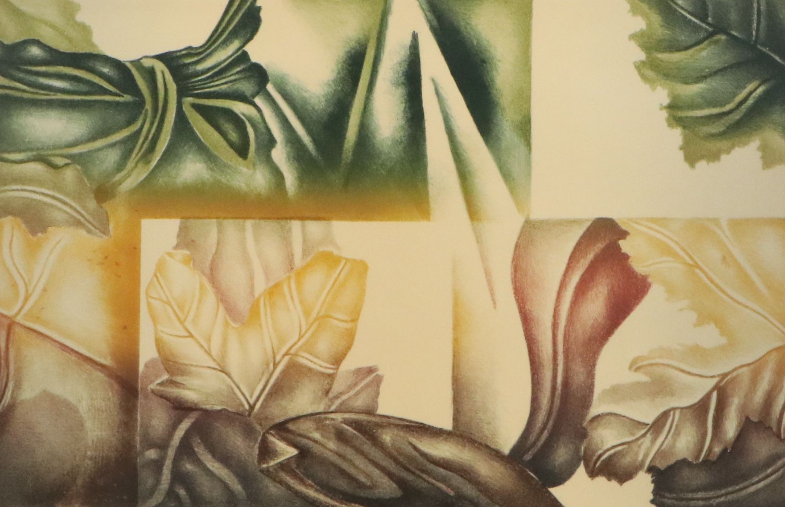 J. Lazaro Rodriguez Lithograph "Folleje Organico," Late 20th Century