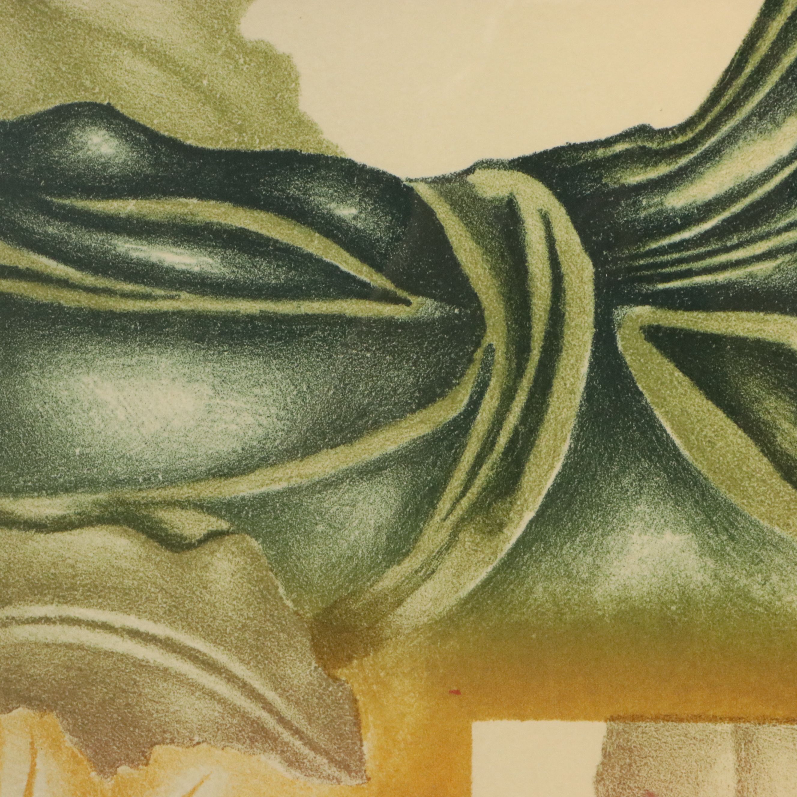 J. Lazaro Rodriguez Lithograph "Folleje Organico," Late 20th Century