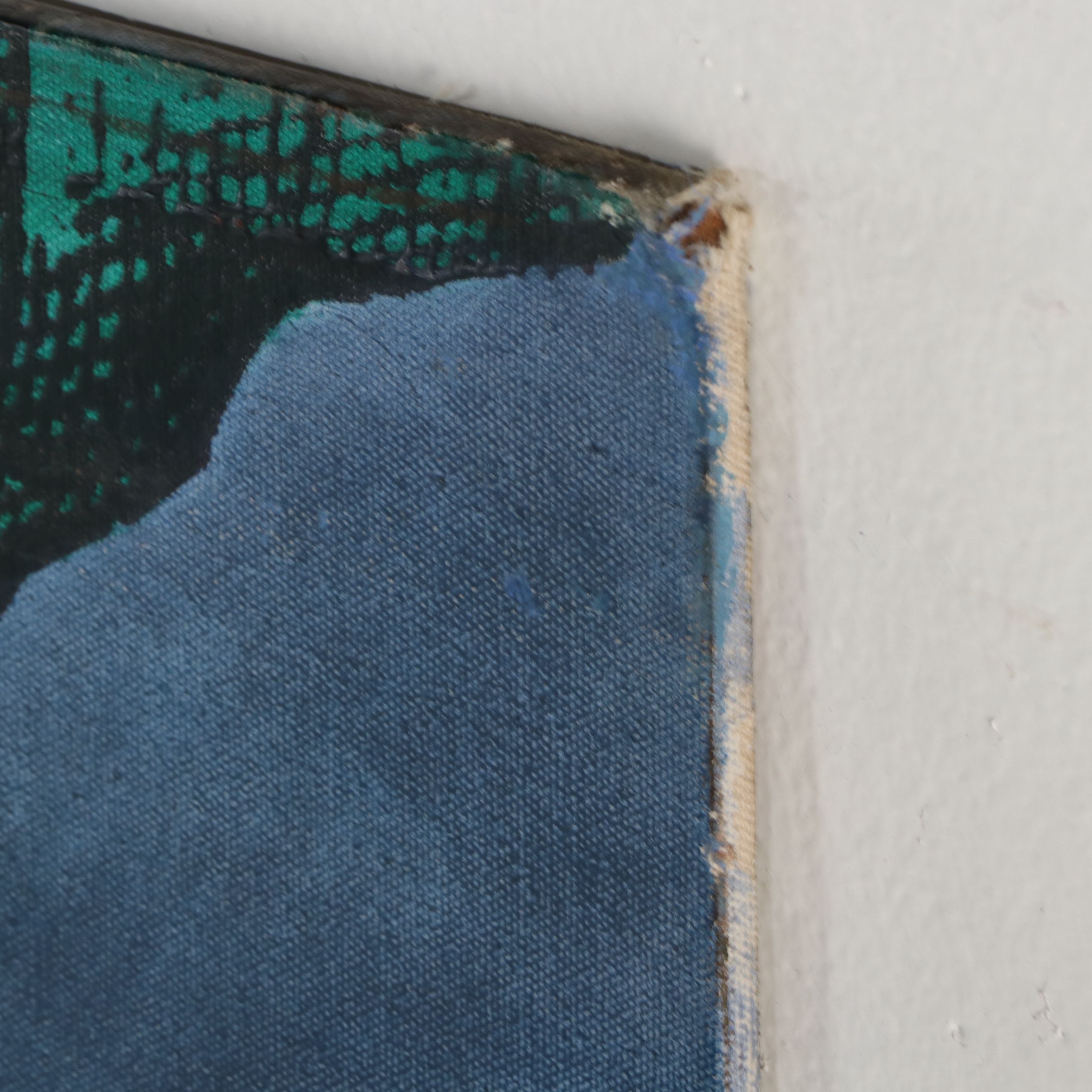 Laurie Hamilton Mixed Oil Painting "Wild Kingdom," Late 20th-Early 21st Century