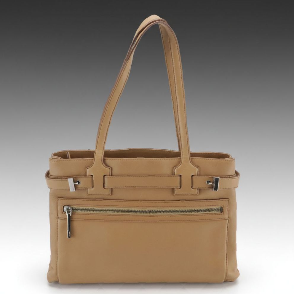 Gucci Leather Belted Strap Shoulder Bag