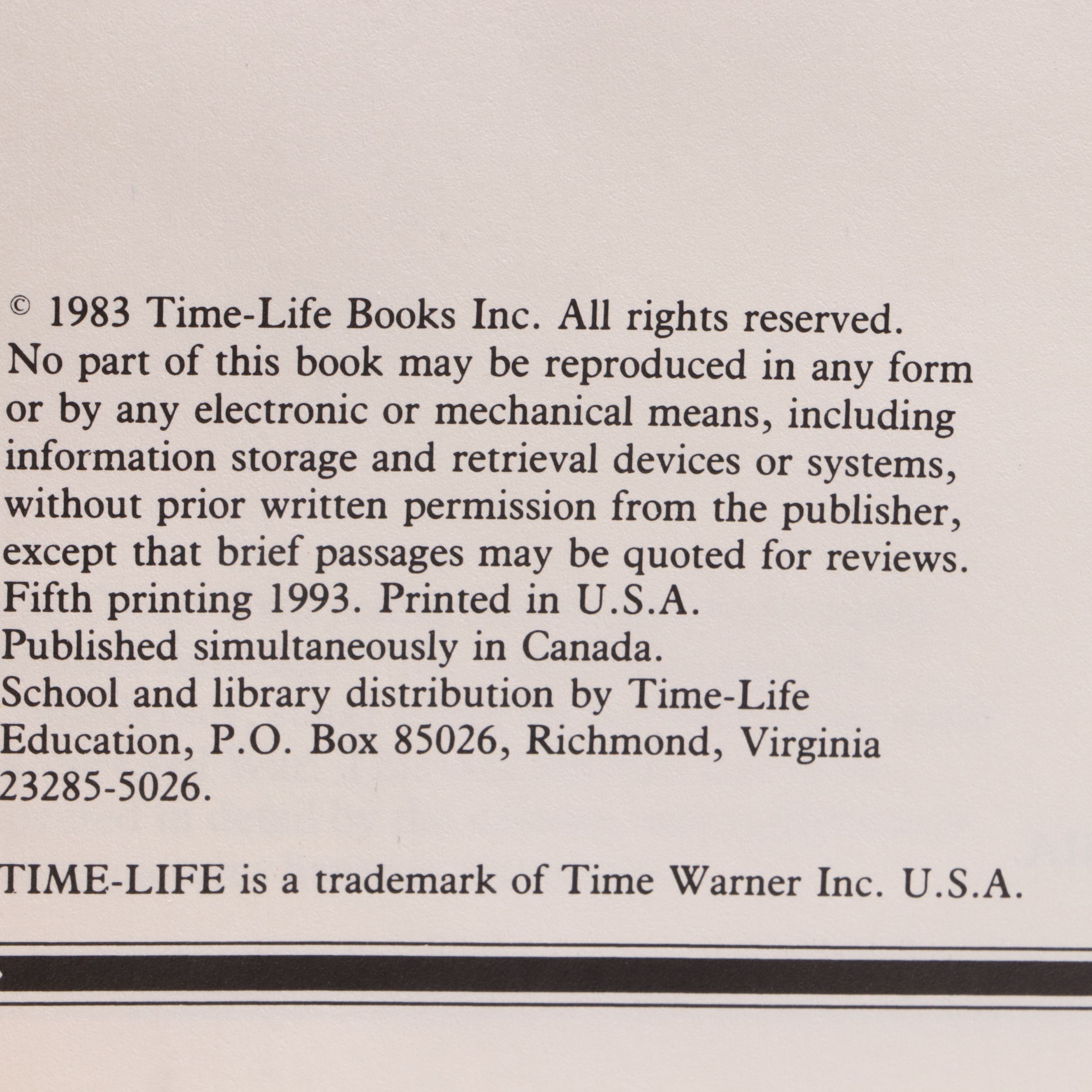 "The Civil War" Series Time-Life Books Partial Volume Set, Late 20th Century