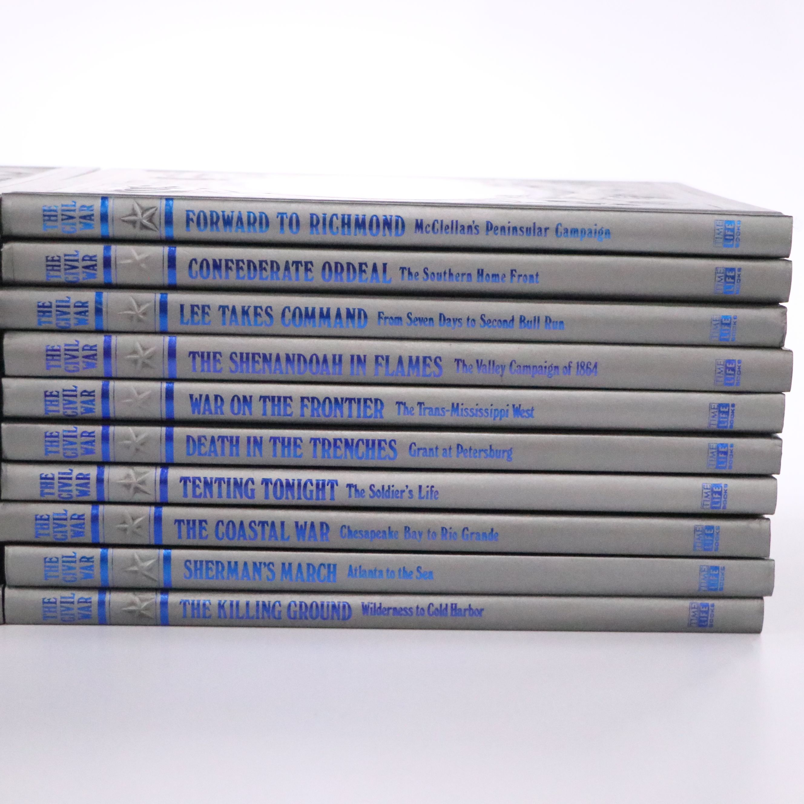 "The Civil War" Series Time-Life Books Partial Volume Set, Late 20th Century