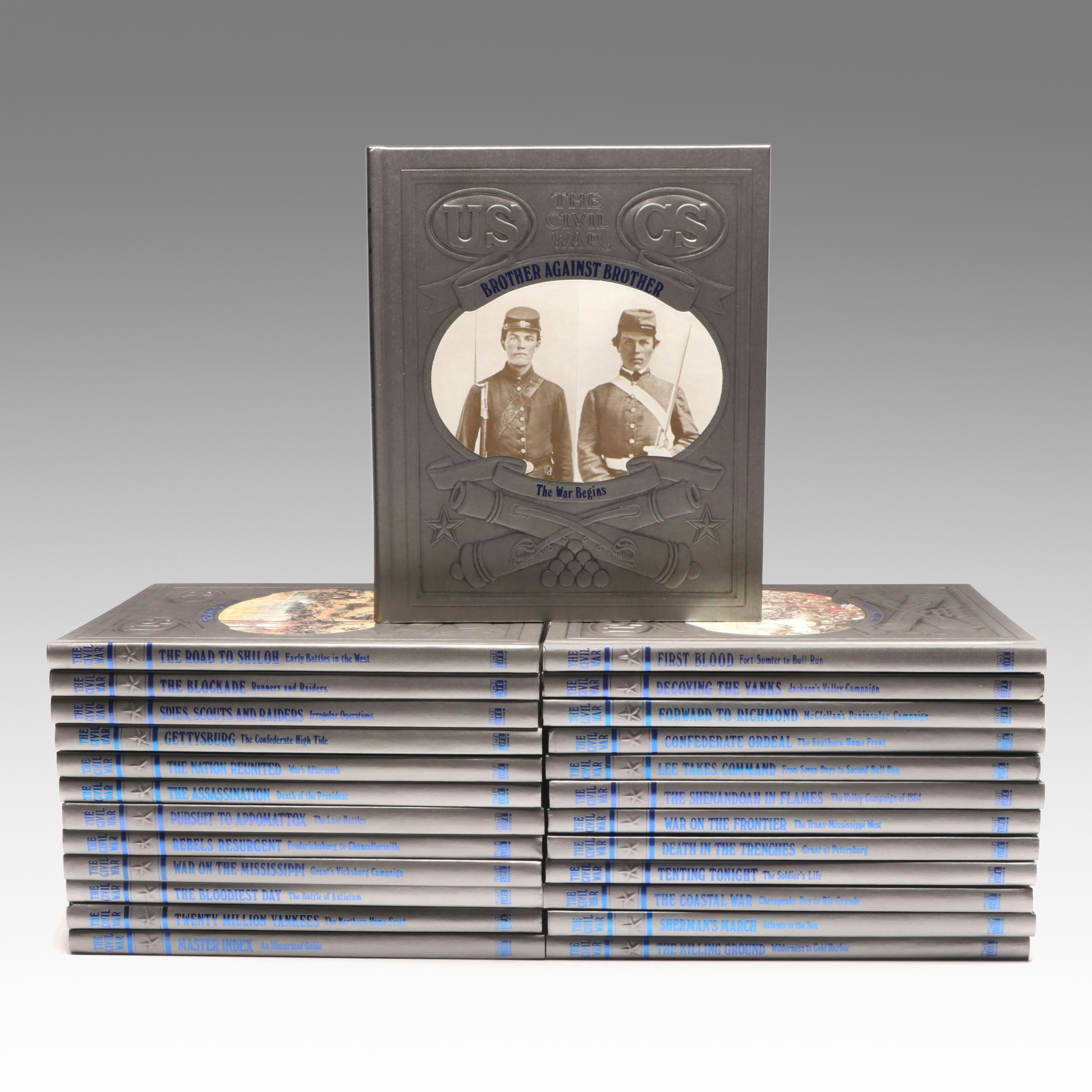 "The Civil War" Series Time-Life Books Partial Volume Set, Late 20th Century
