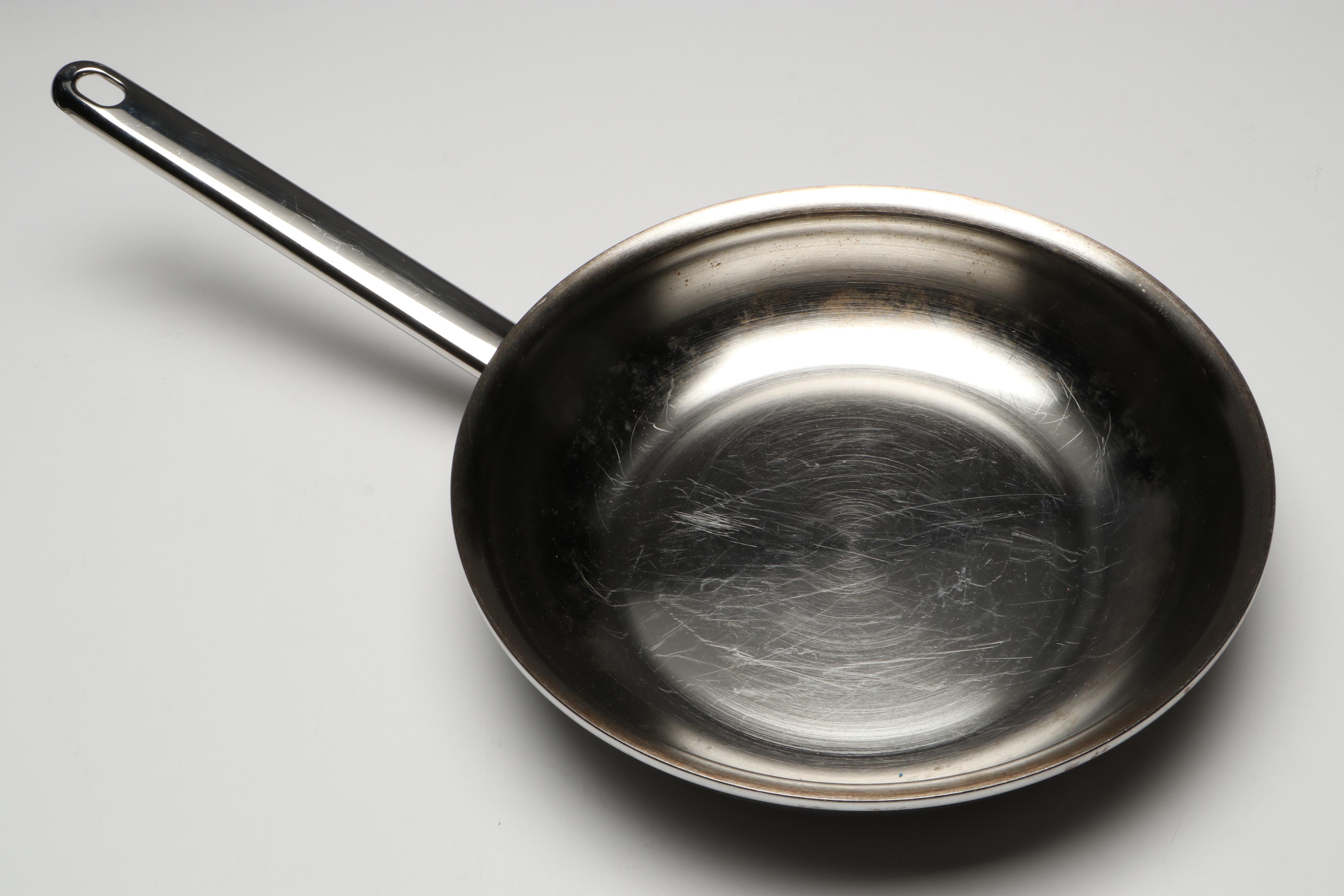 Le Creuset Cast Iron Sauce Pan with Wagner Cast Iron Frying Pan and More