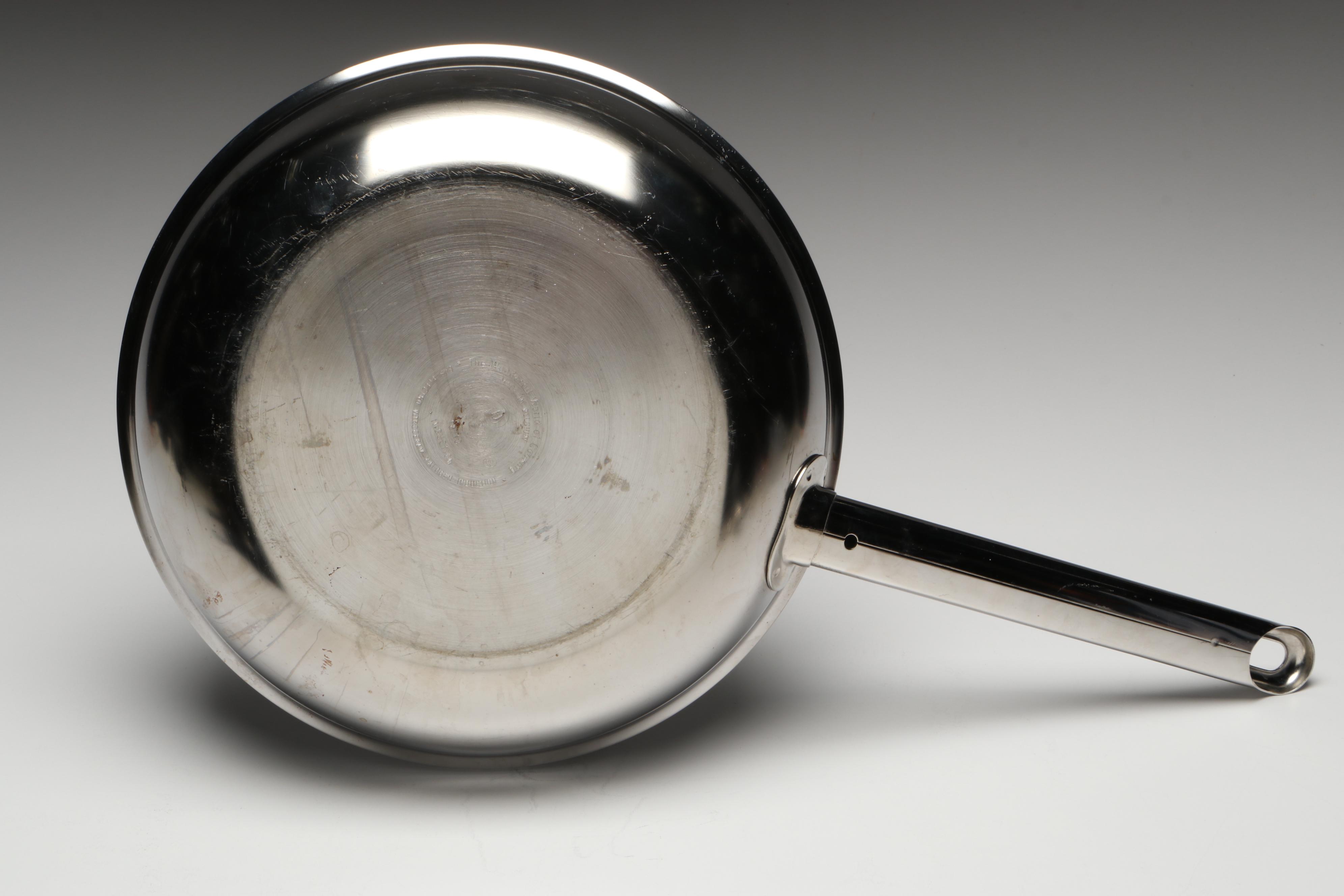 Le Creuset Cast Iron Sauce Pan with Wagner Cast Iron Frying Pan and More