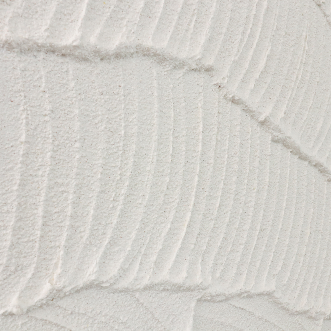 Postmodern White Flora Abstract Textured Decorative Wall Art, 2021