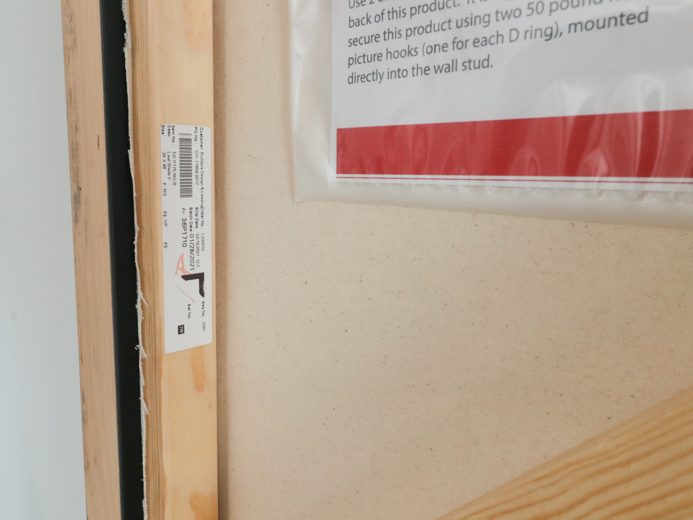 Postmodern White Flora Abstract Textured Decorative Wall Art, 2021