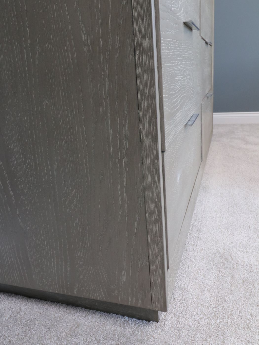 Riverside Furniture Zoey Modern Distressed Wood Dresser